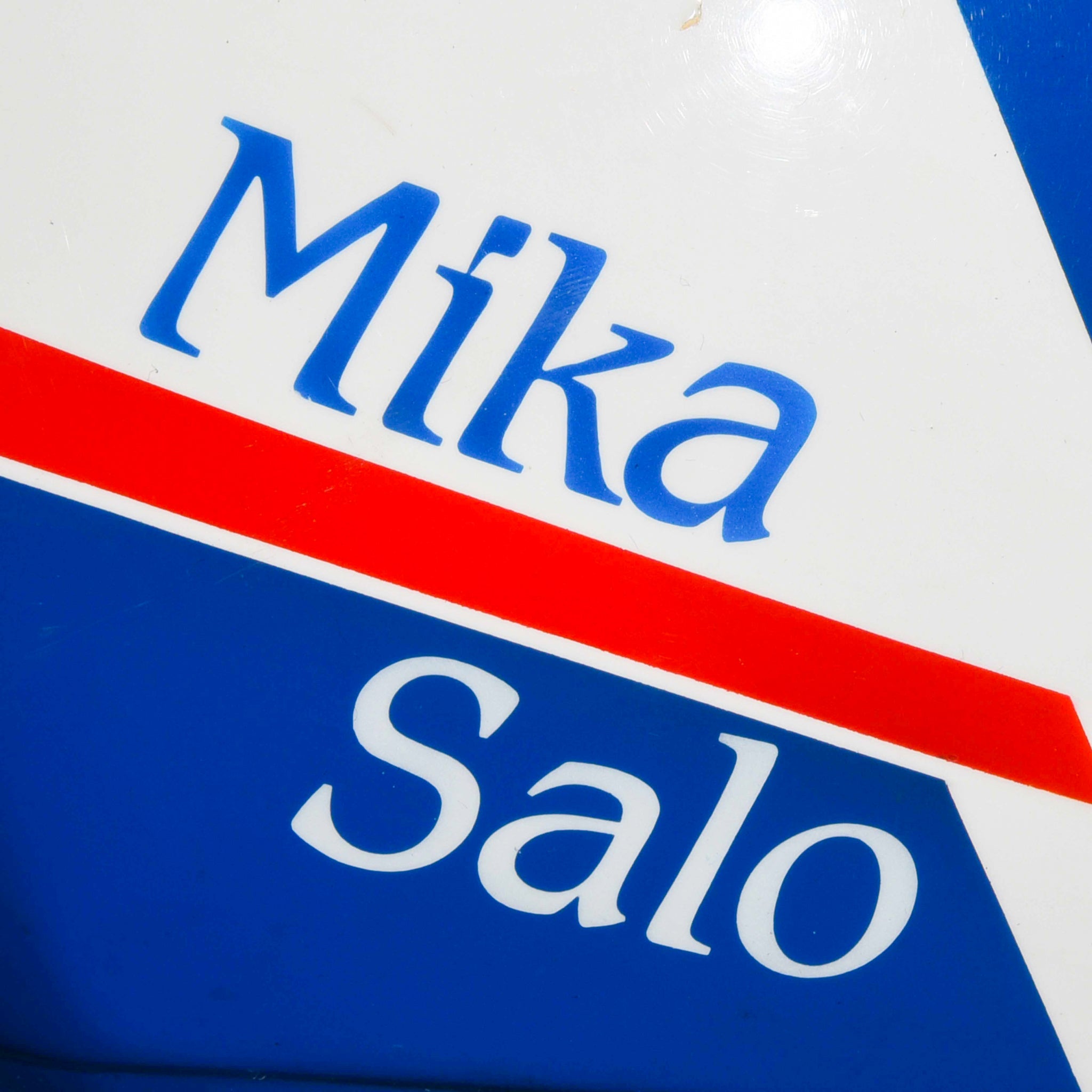 1990 Mika Salo Signed Race Used Lazer Macau Grand Prix F3 Helmet