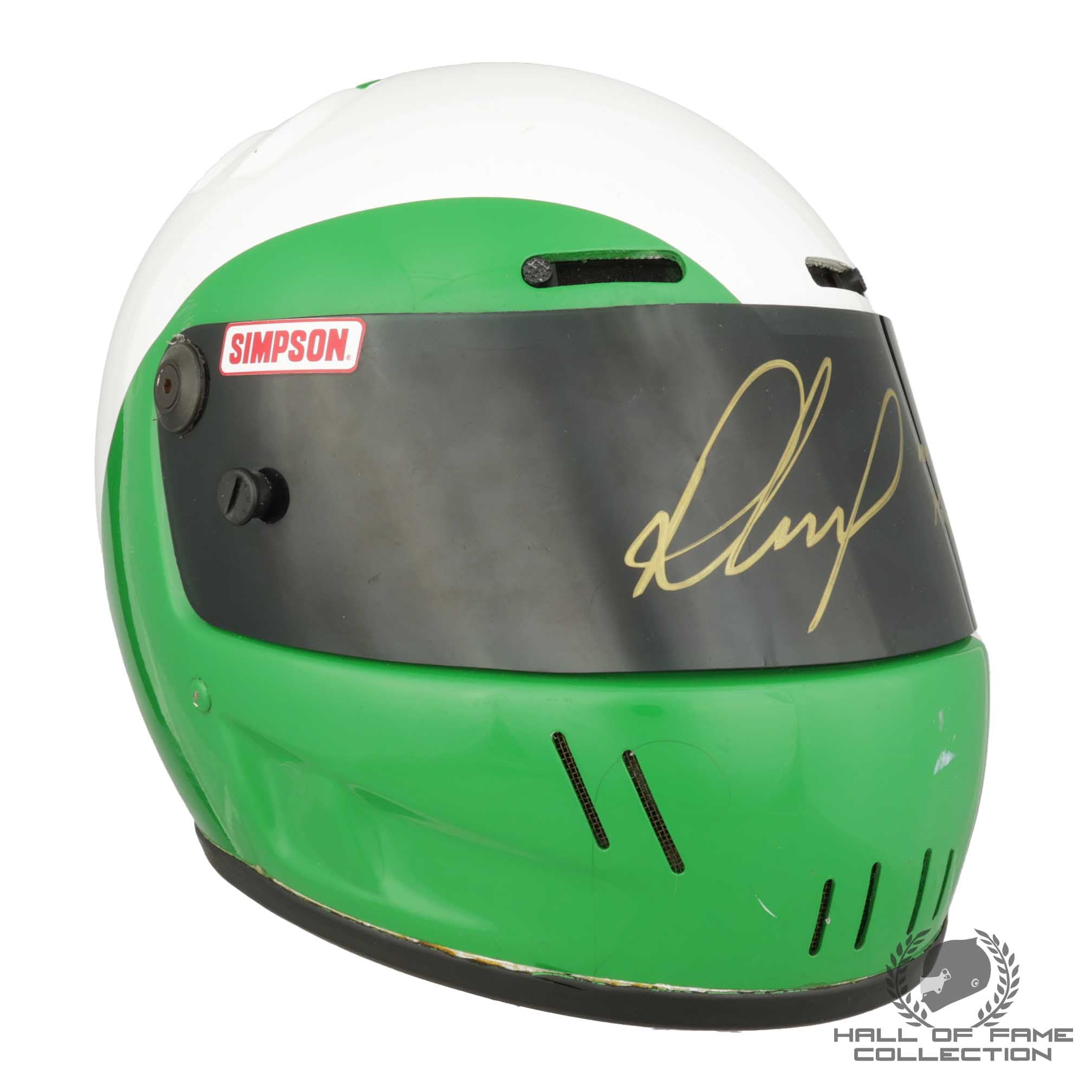 1990 Paul Tracy Signed American Racing Series "Indy Lights" Helmet