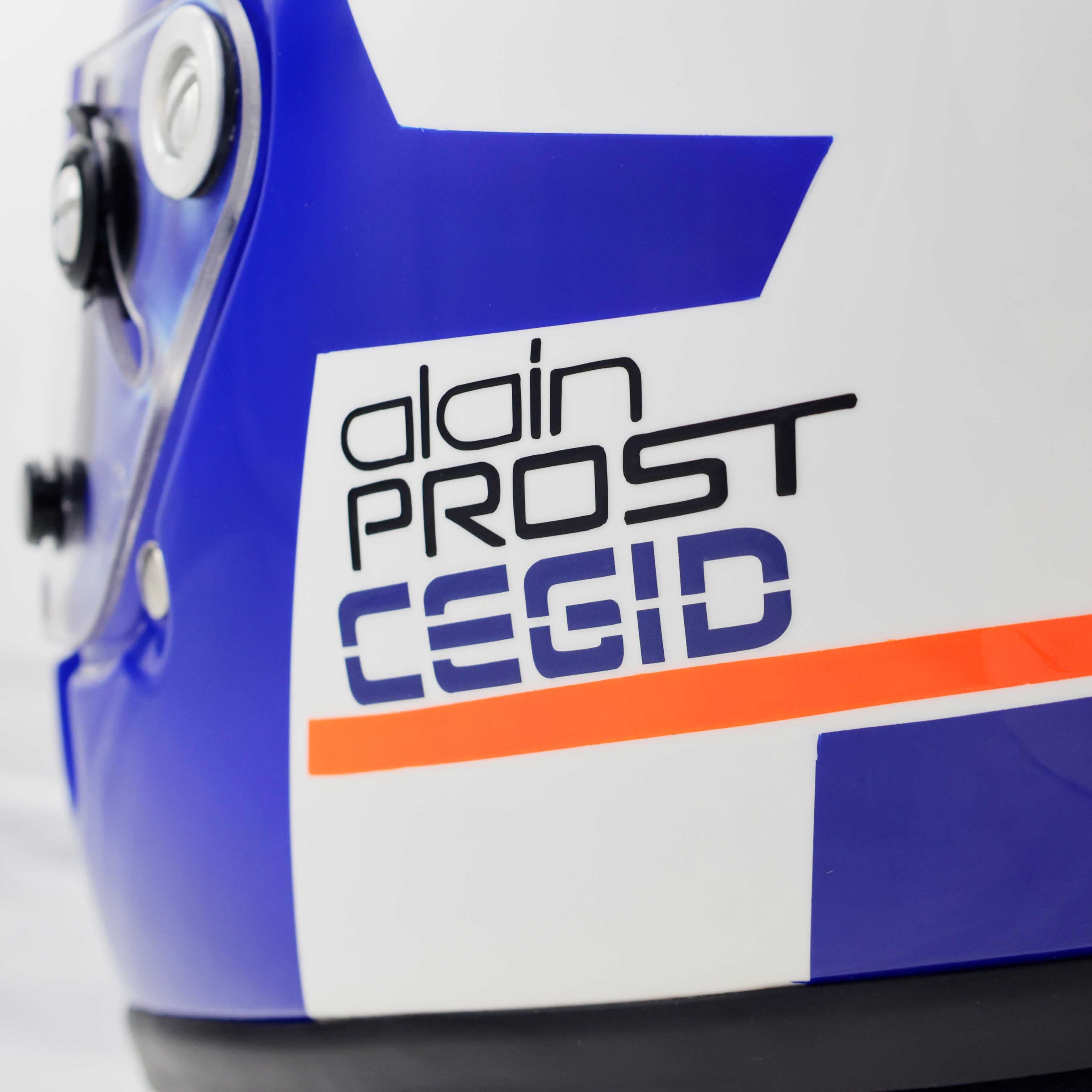 1990 Alain Prost Replica Scuderia Ferrari F1 Helmet