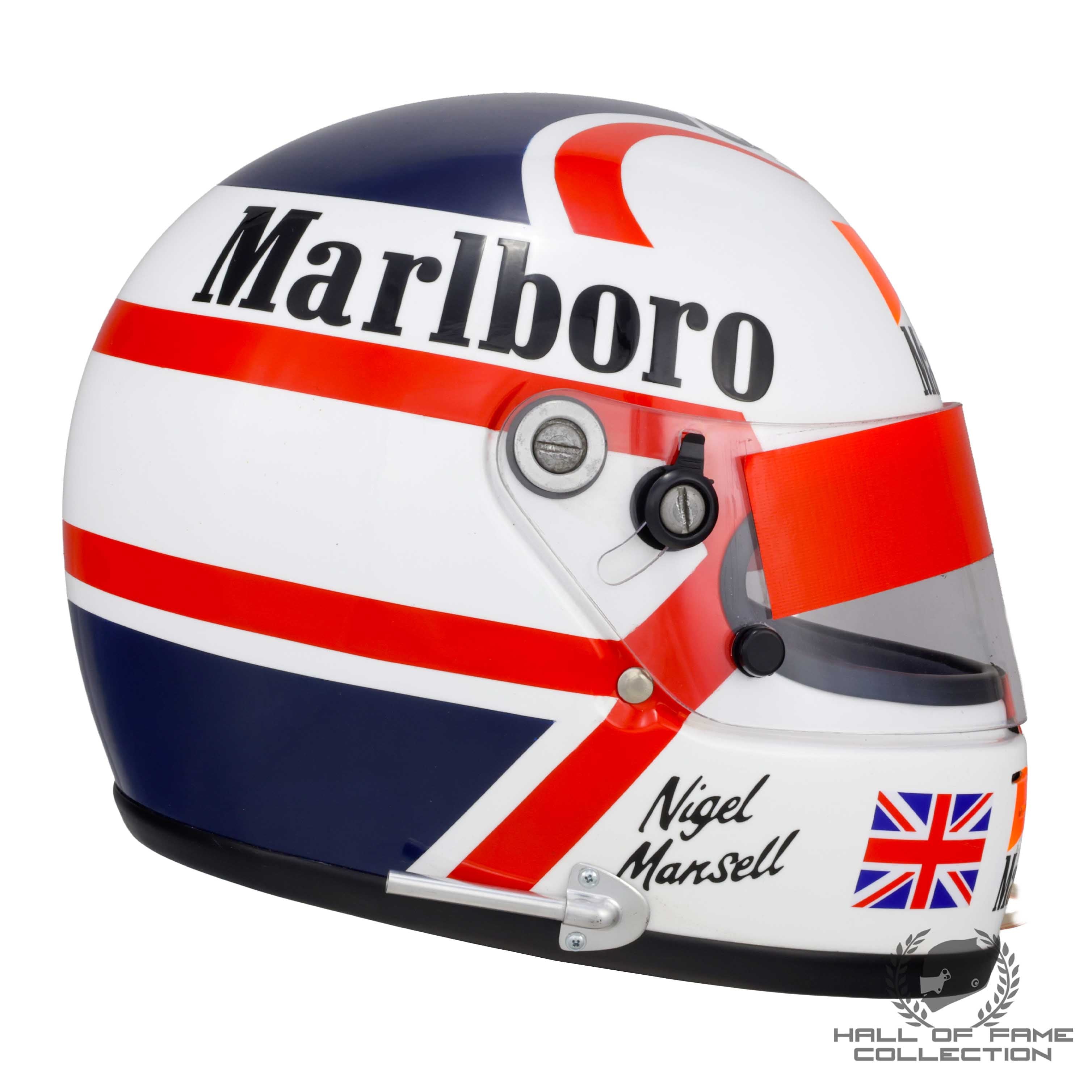 1990 Nigel Mansell Replica Scuderia Ferrari F1 Helmet