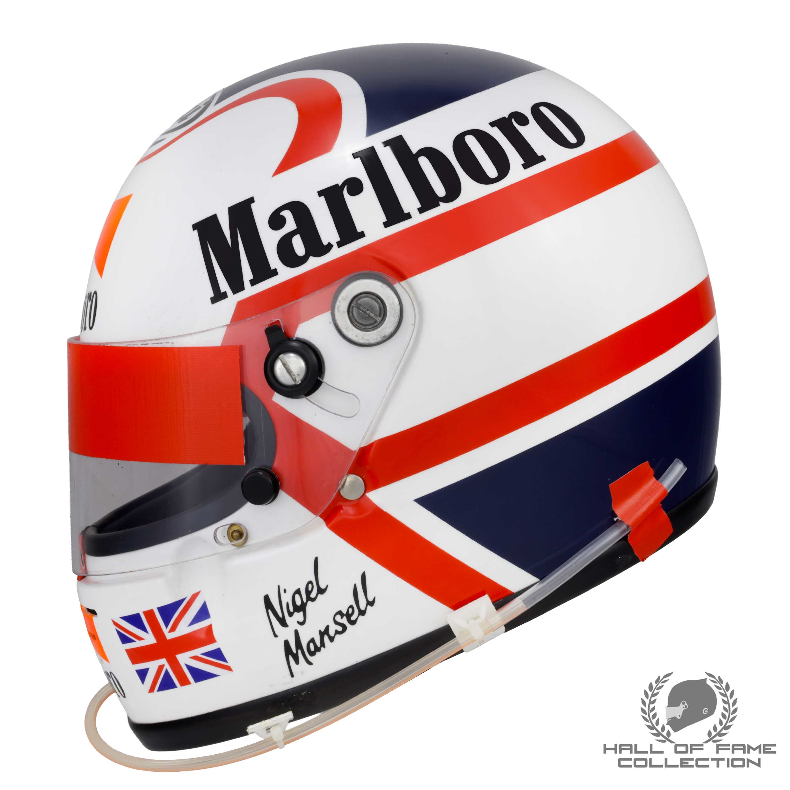 1990 Nigel Mansell Replica Scuderia Ferrari F1 Helmet