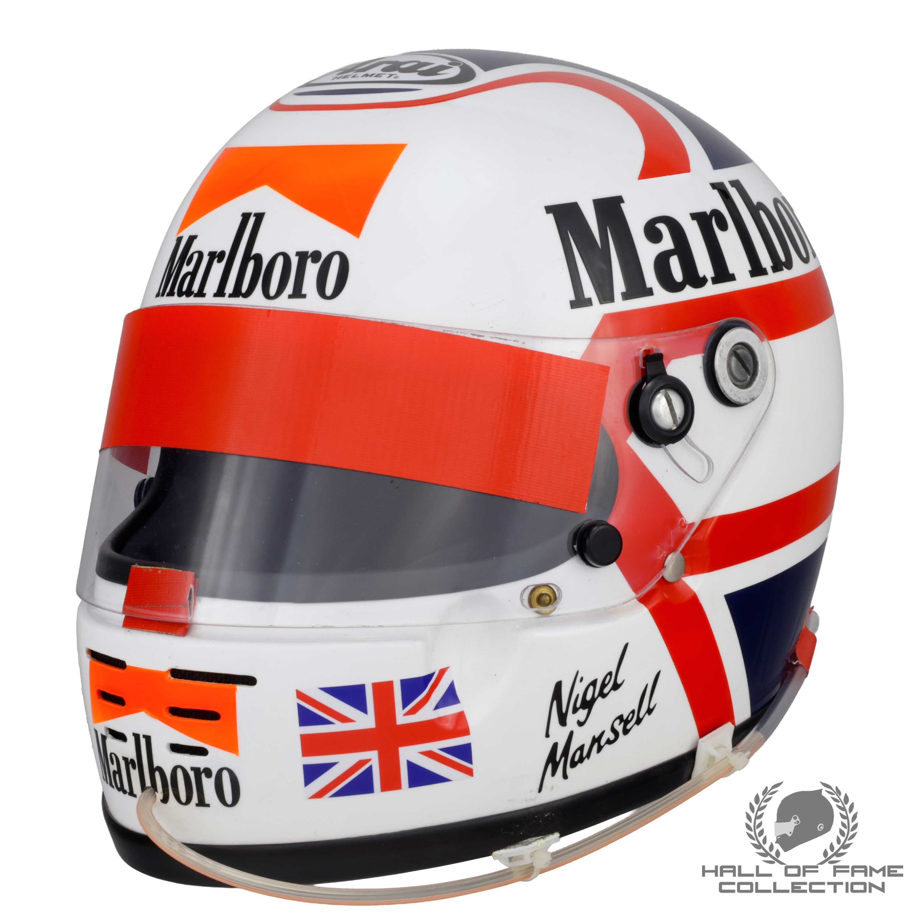 1990 Nigel Mansell Replica Scuderia Ferrari F1 Helmet