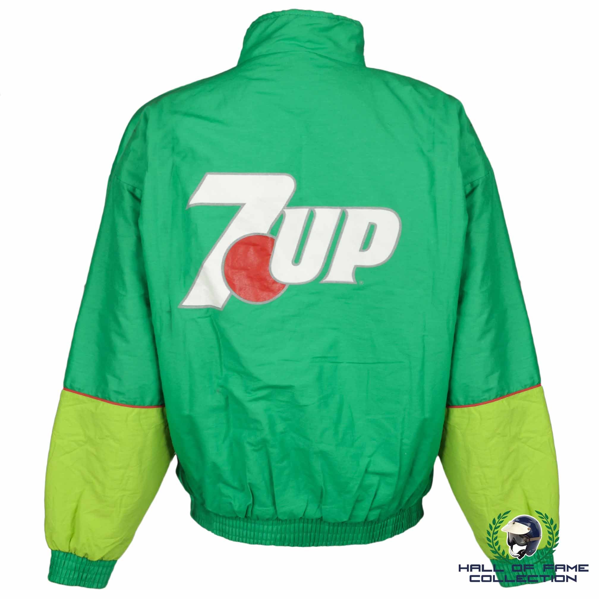 1991 Michael Schumacher Signed Personal Team Issued 7Up Jordan Belgian GP Debut Rookie F1 Jacket