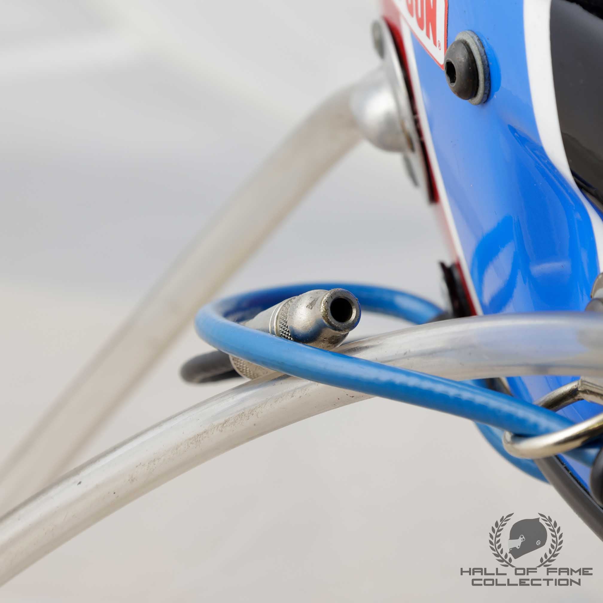 1991 Arie Luyendyk Signed Race Used Granatelli Racing IndyCar Helmet