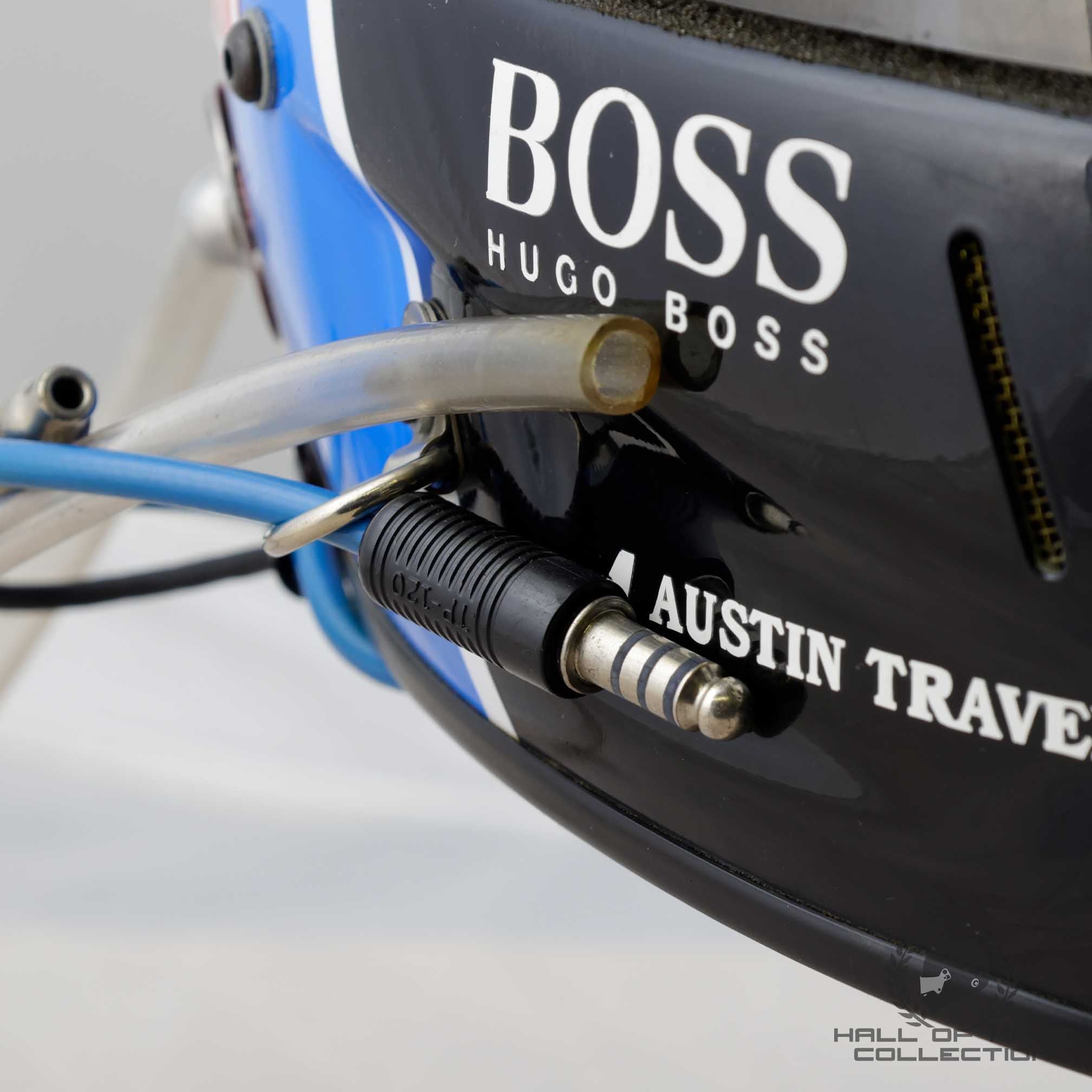 1991 Arie Luyendyk Signed Race Used Granatelli Racing IndyCar Helmet