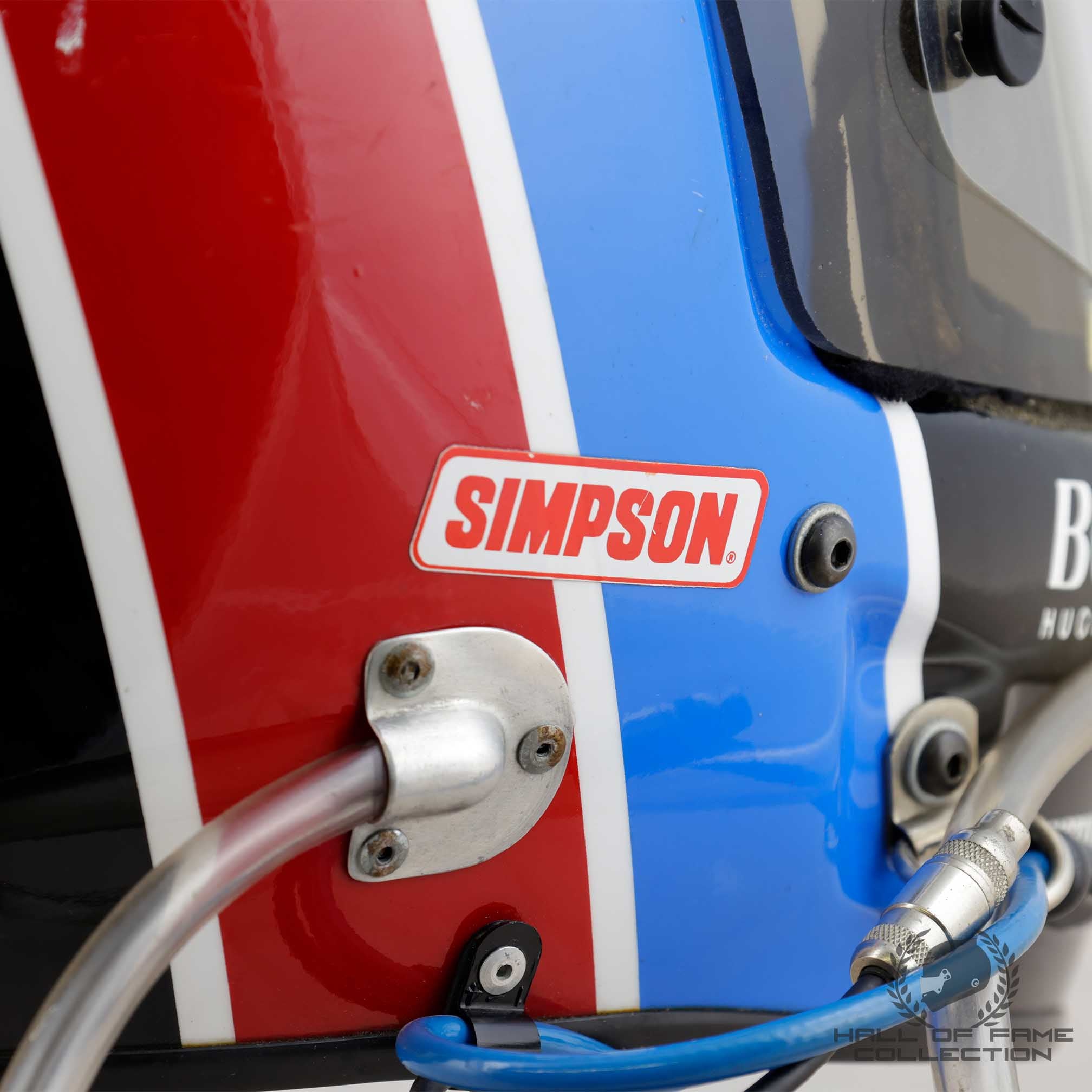 1991 Arie Luyendyk Signed Race Used Granatelli Racing IndyCar Helmet