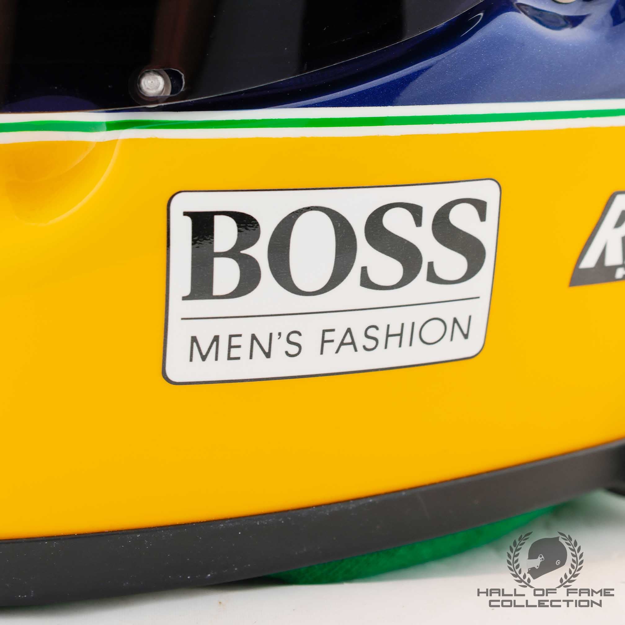 1991 Ayrton Senna 3rd F1 World Championship Replica Rheos McLaren F1 Helmet
