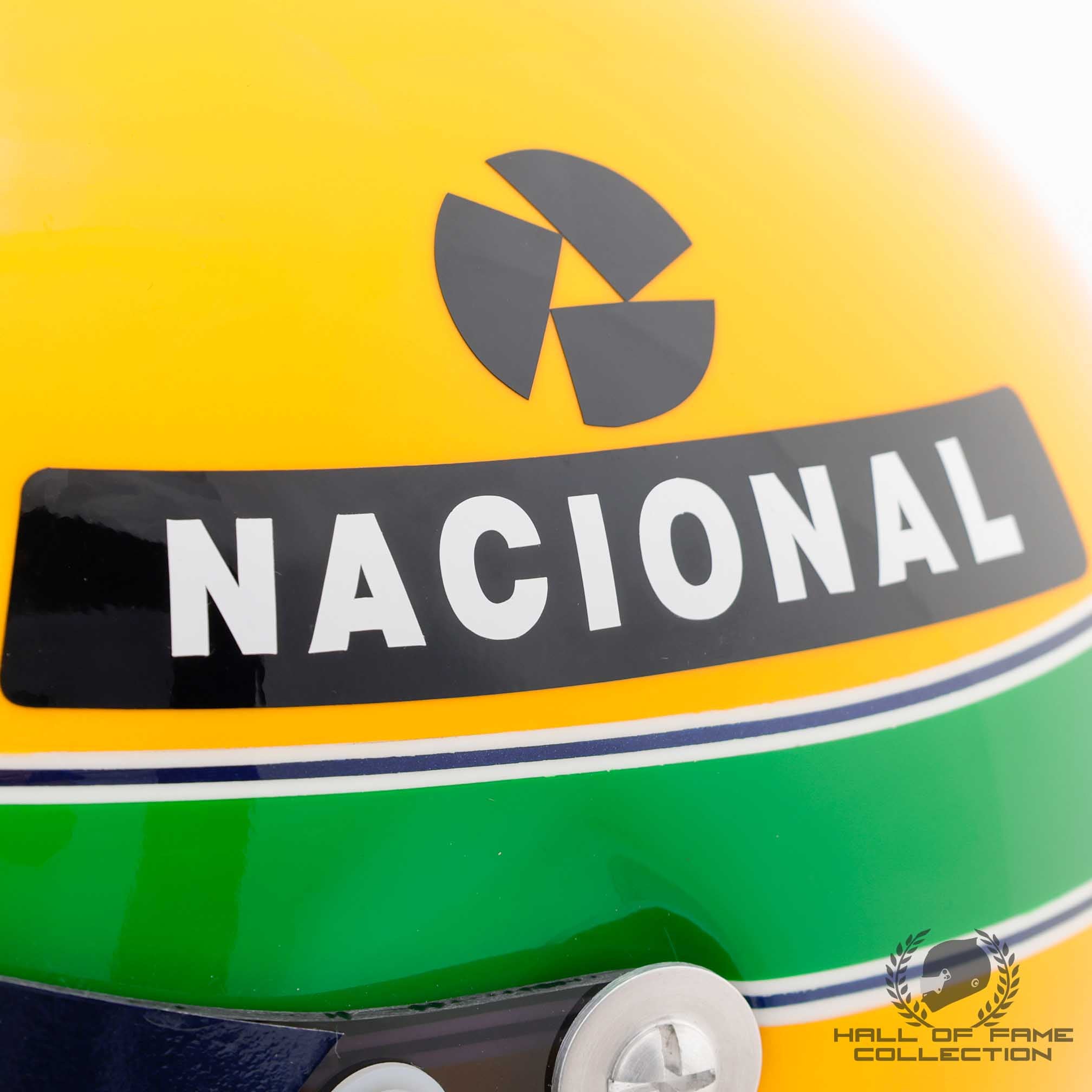 1991 Ayrton Senna 3rd F1 World Championship Replica Rheos McLaren F1 Helmet