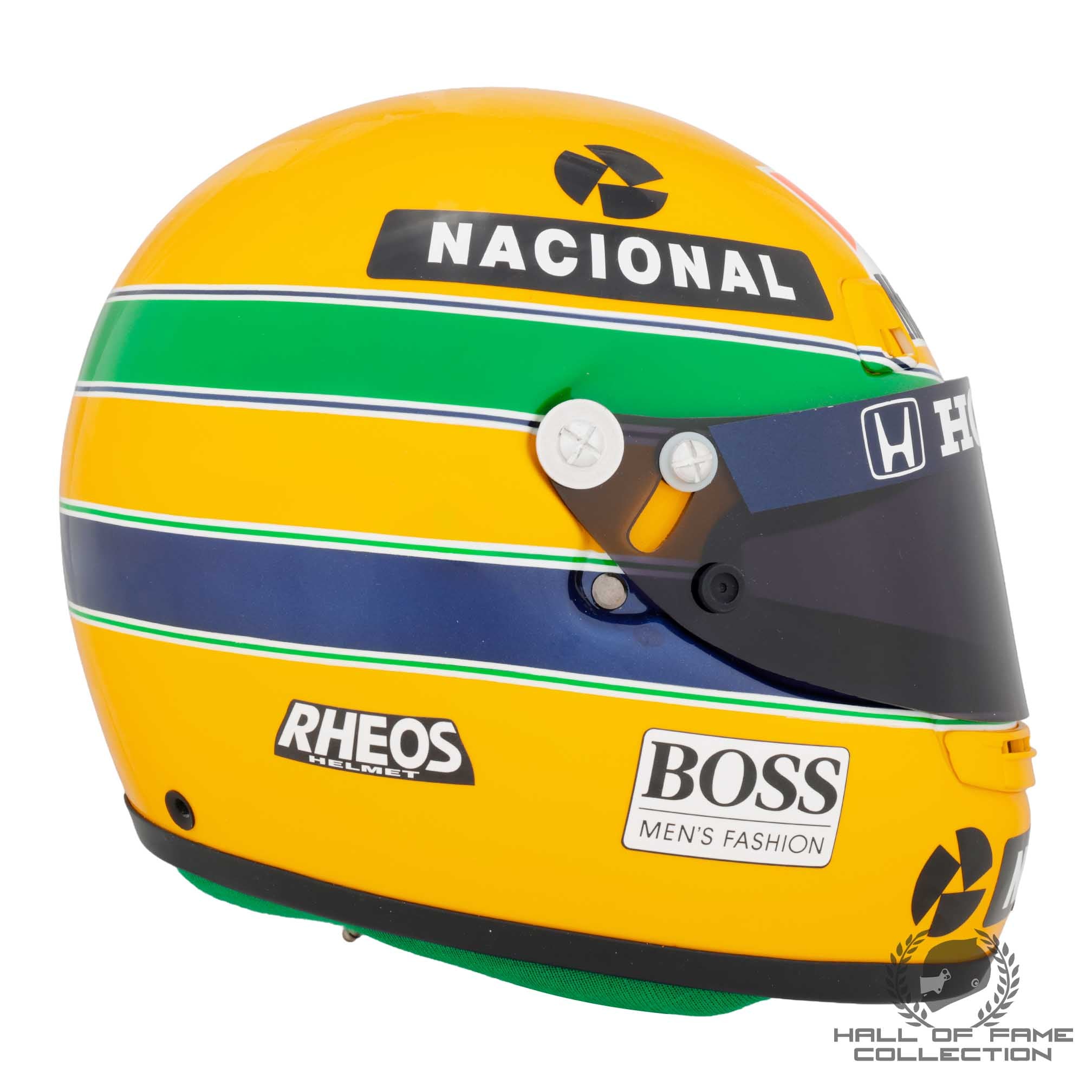 1991 Ayrton Senna 3rd F1 World Championship Replica Rheos McLaren F1 Helmet