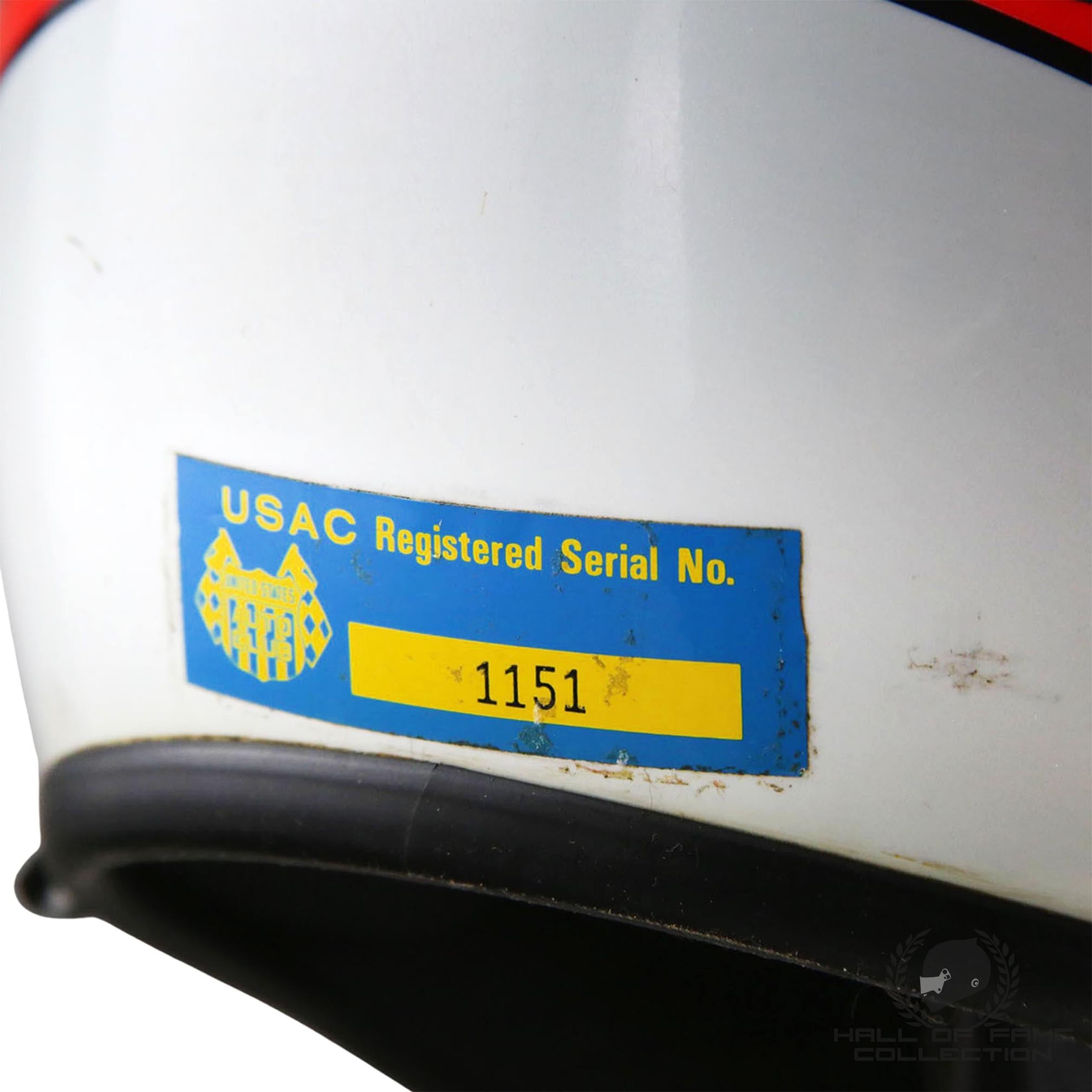 1991 Tony Bettenhausen Jr Race Worn Bettenhausen Racing IndyCar Helmet