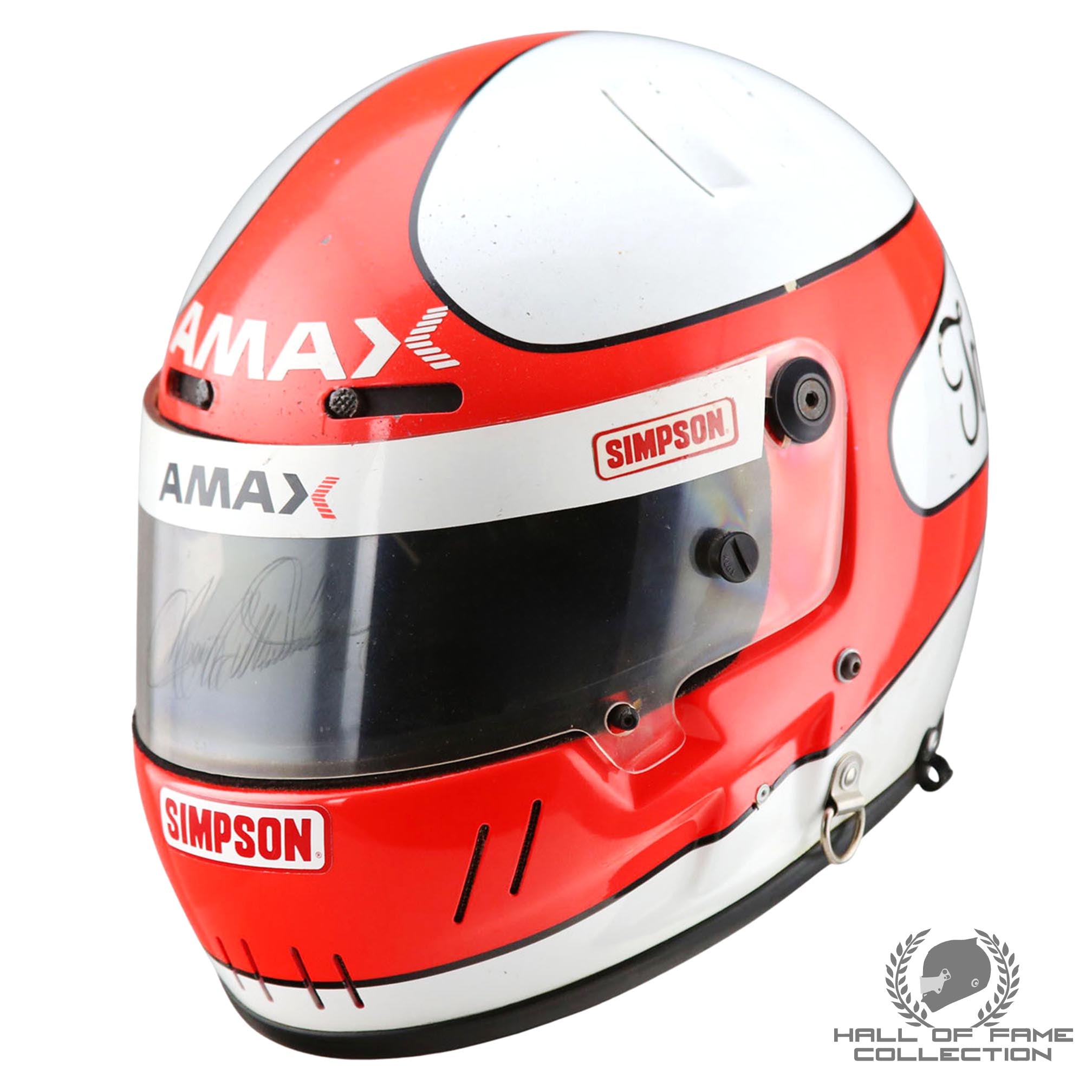 1991 Tony Bettenhausen Jr Race Worn Bettenhausen Racing IndyCar Helmet