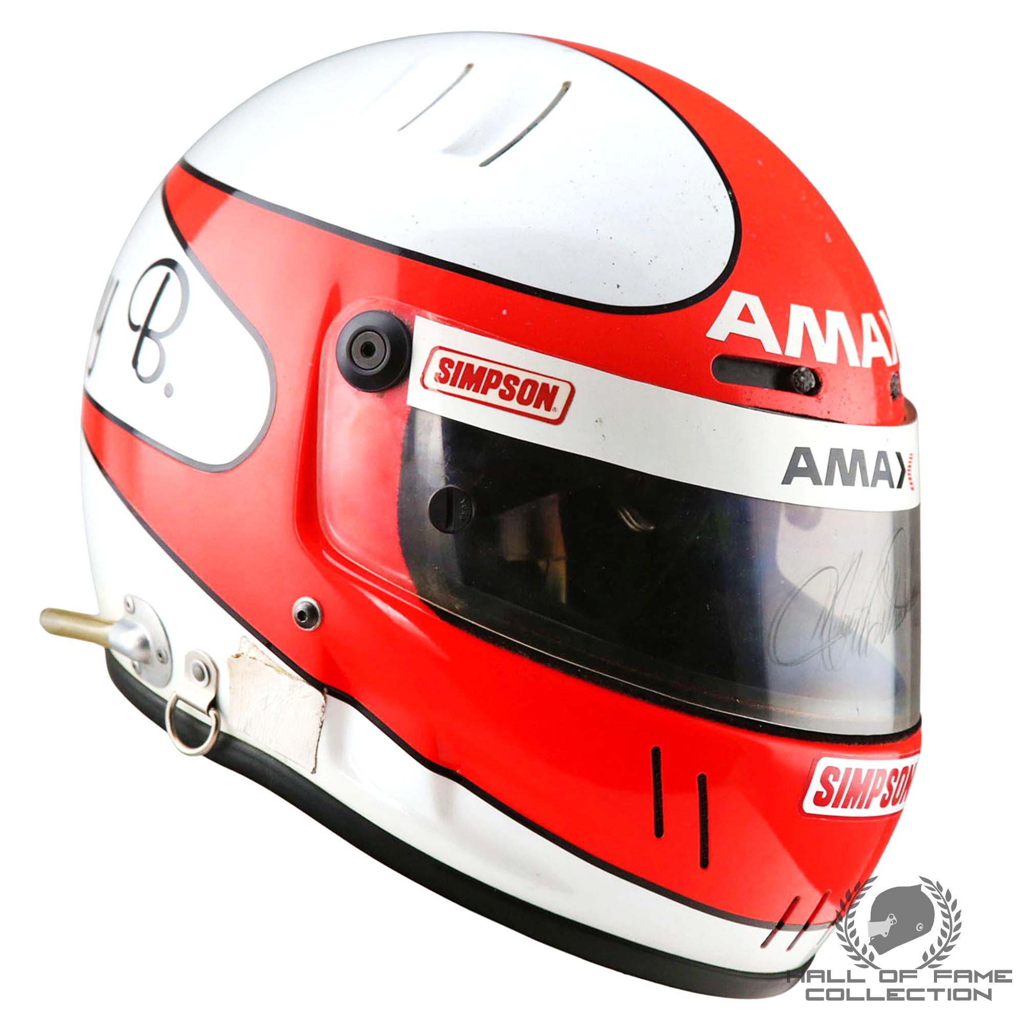 1991 Tony Bettenhausen Jr Race Worn Bettenhausen Racing IndyCar Helmet