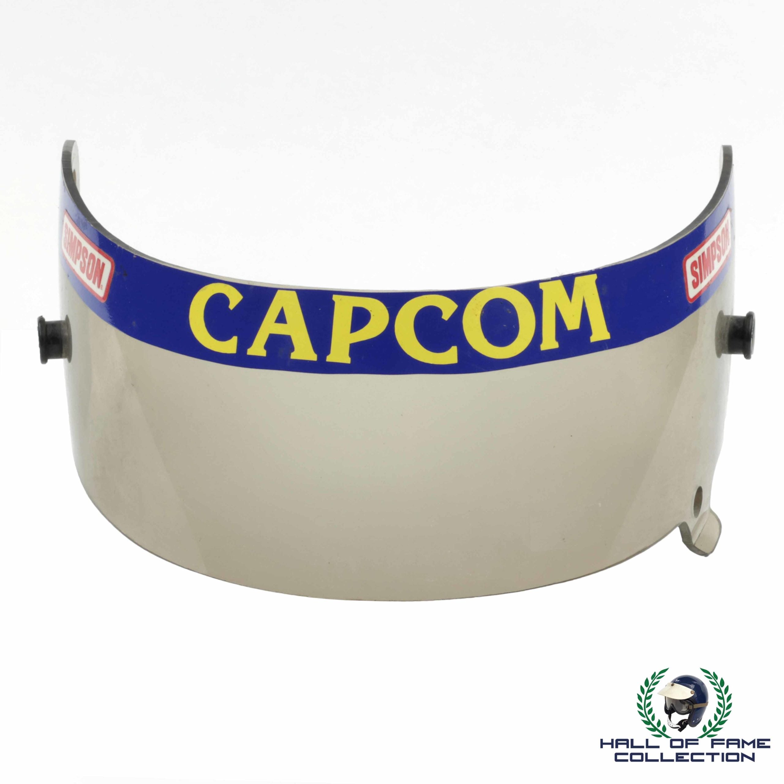 1992 Kenji Momota Indy 500 Practice Used Teamkar Simpson Shark IndyCar Visor