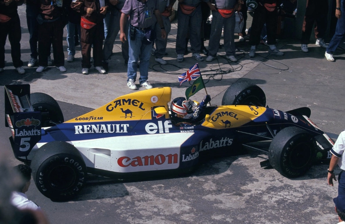 1992 Nigel Mansell Race Used Williams FW14B F1 World Championship Gear Cluster Set