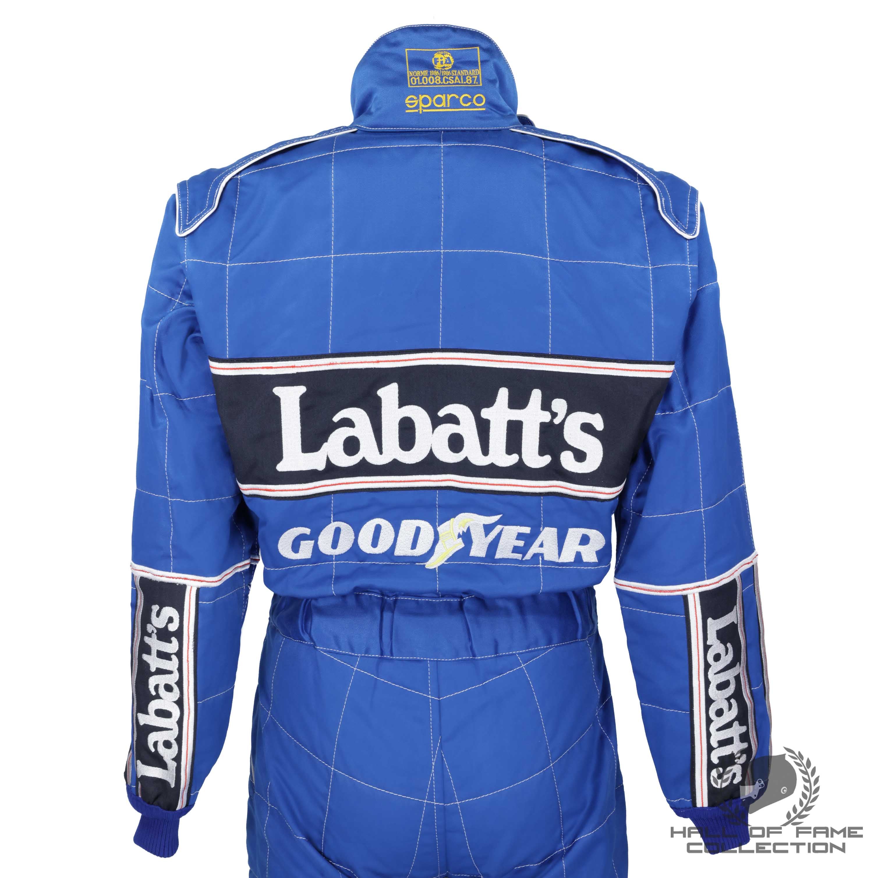 1992 Nigel Mansell Original Championship Season Willams Renault F1 Suit