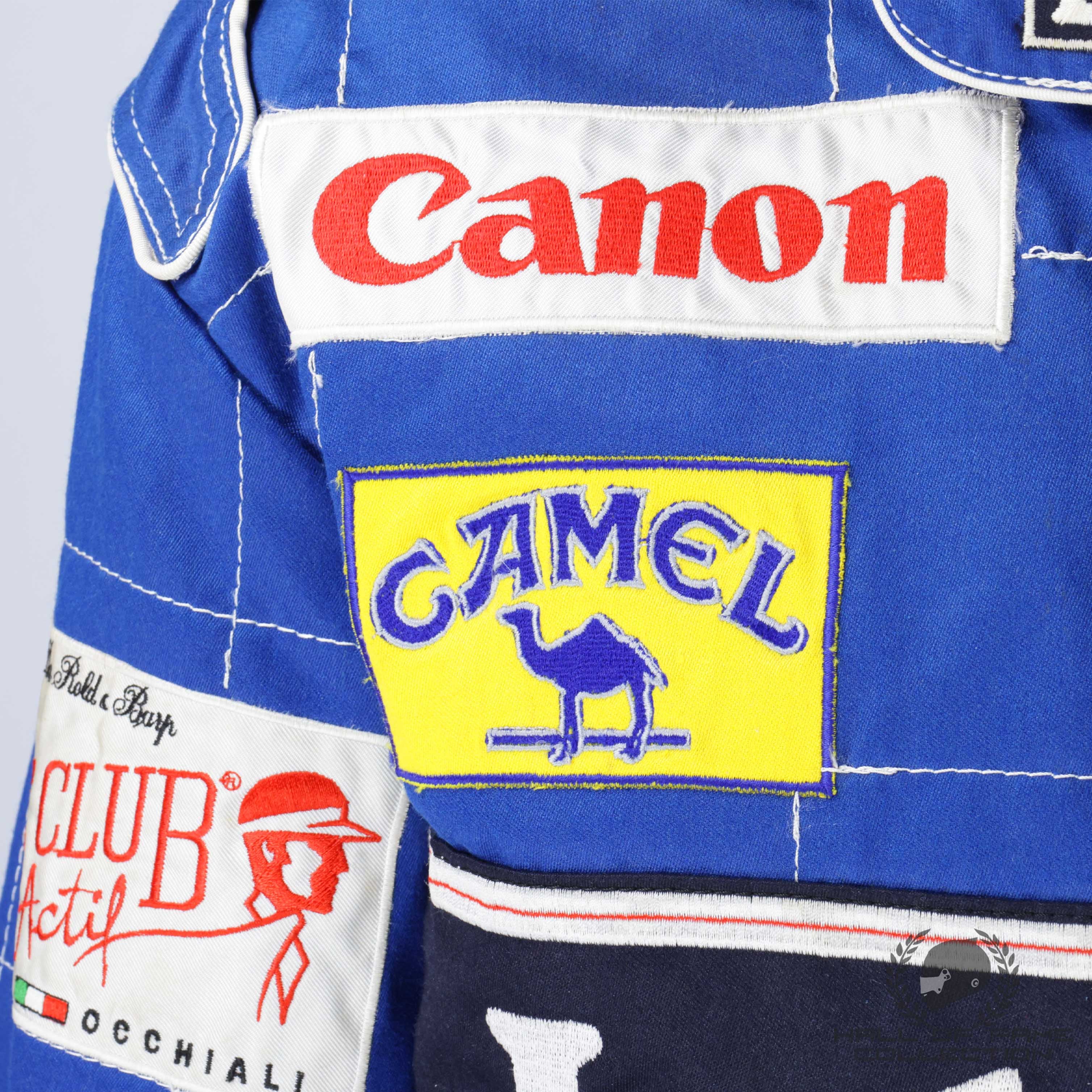 1992 Ricardo Patrese Race Used Williams Renault F1 Suit