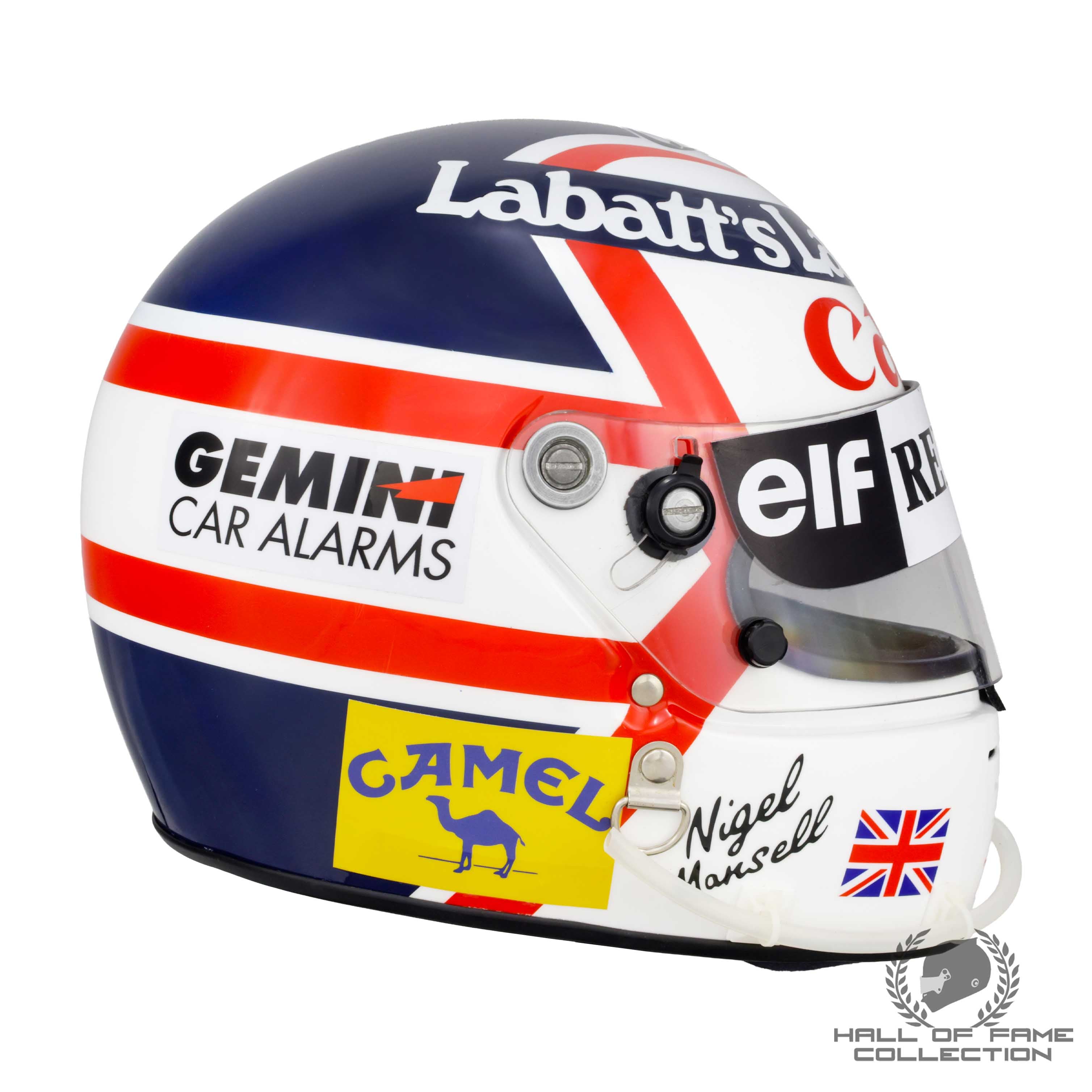 1992 Nigel Mansell World Champion Replica Williams Renault F1 Helmet