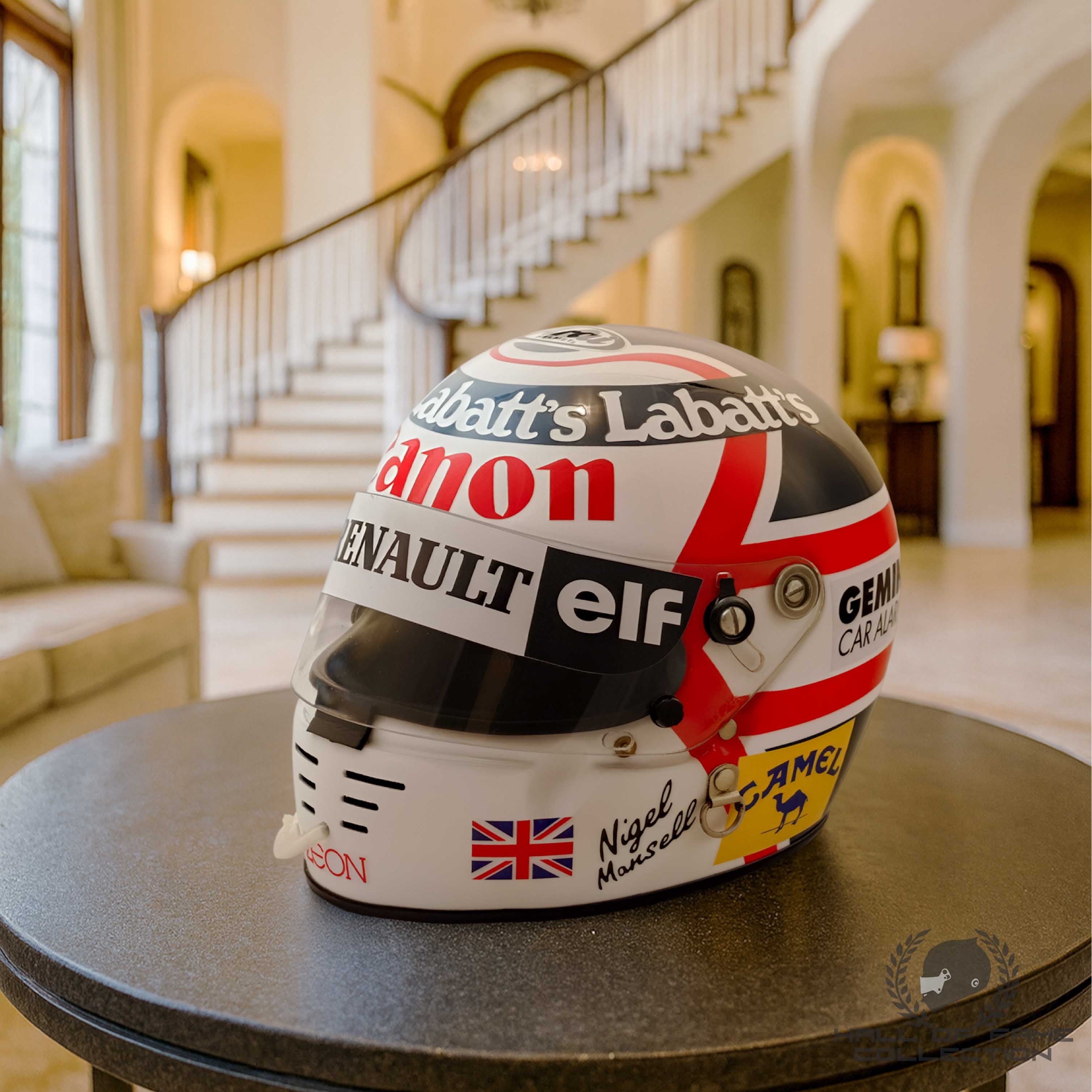 1992 Nigel Mansell World Champion Replica Williams Renault F1 Helmet