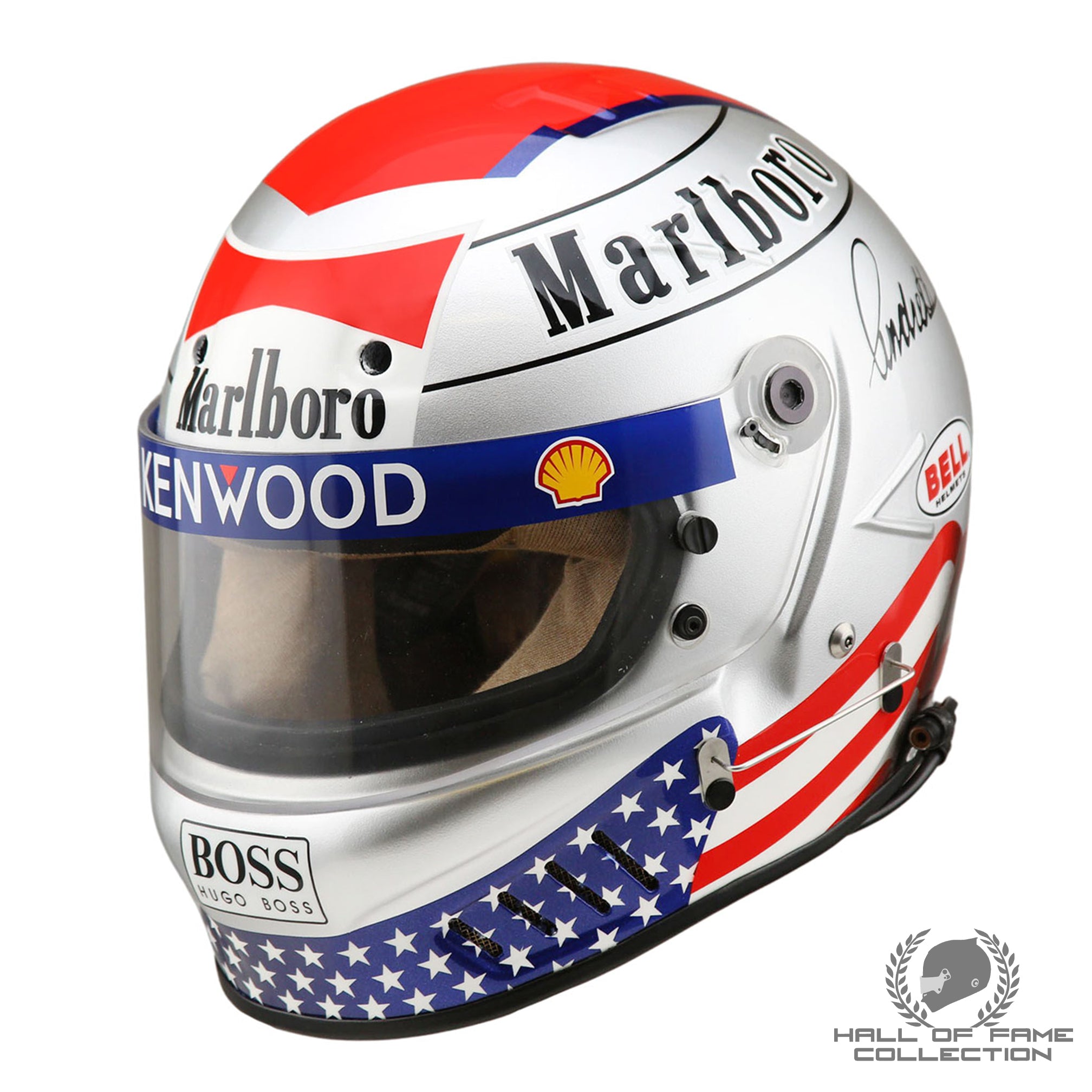 1993 Michael Andretti Replica Bell Marlboro McLaren F1 Helmet