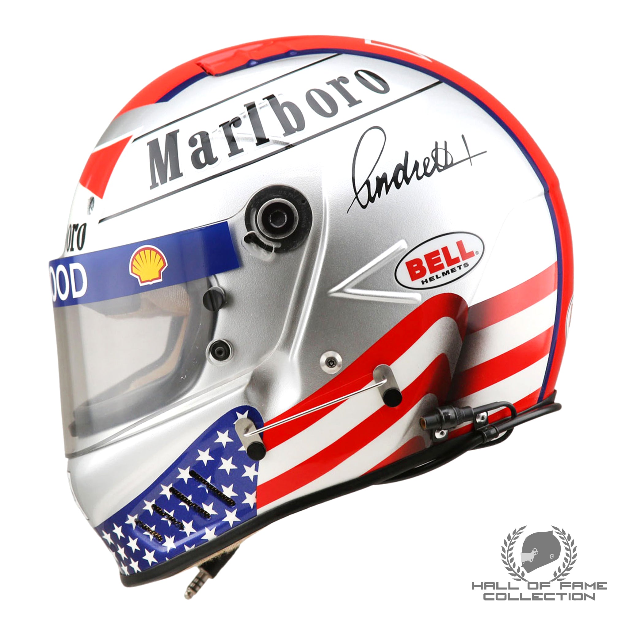 1993 Michael Andretti Replica Bell Marlboro McLaren F1 Helmet