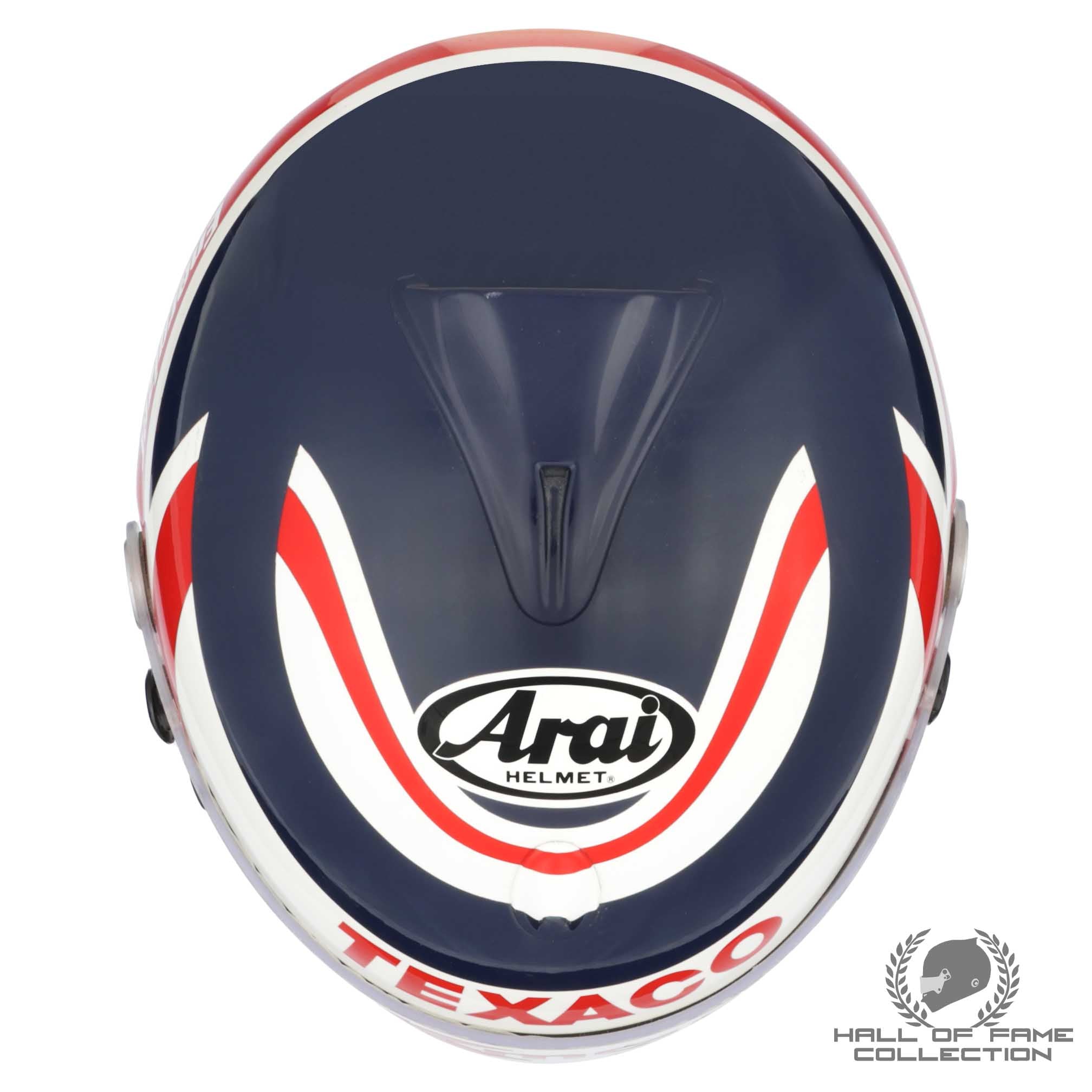 1993 Nigel Mansell Signed Replica Newman Haas Racing IndyCar Helmet