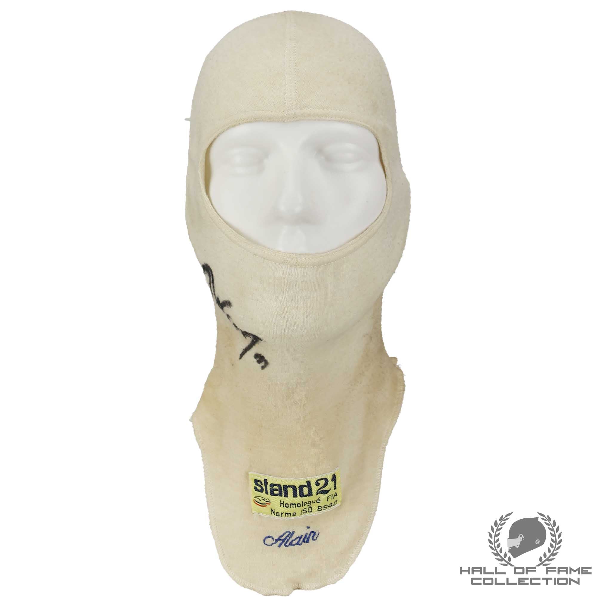 1993 Alain Prost Signed Fourth World Championship / Australian GP / Japan GP Final Podium F1 Suit + Extras