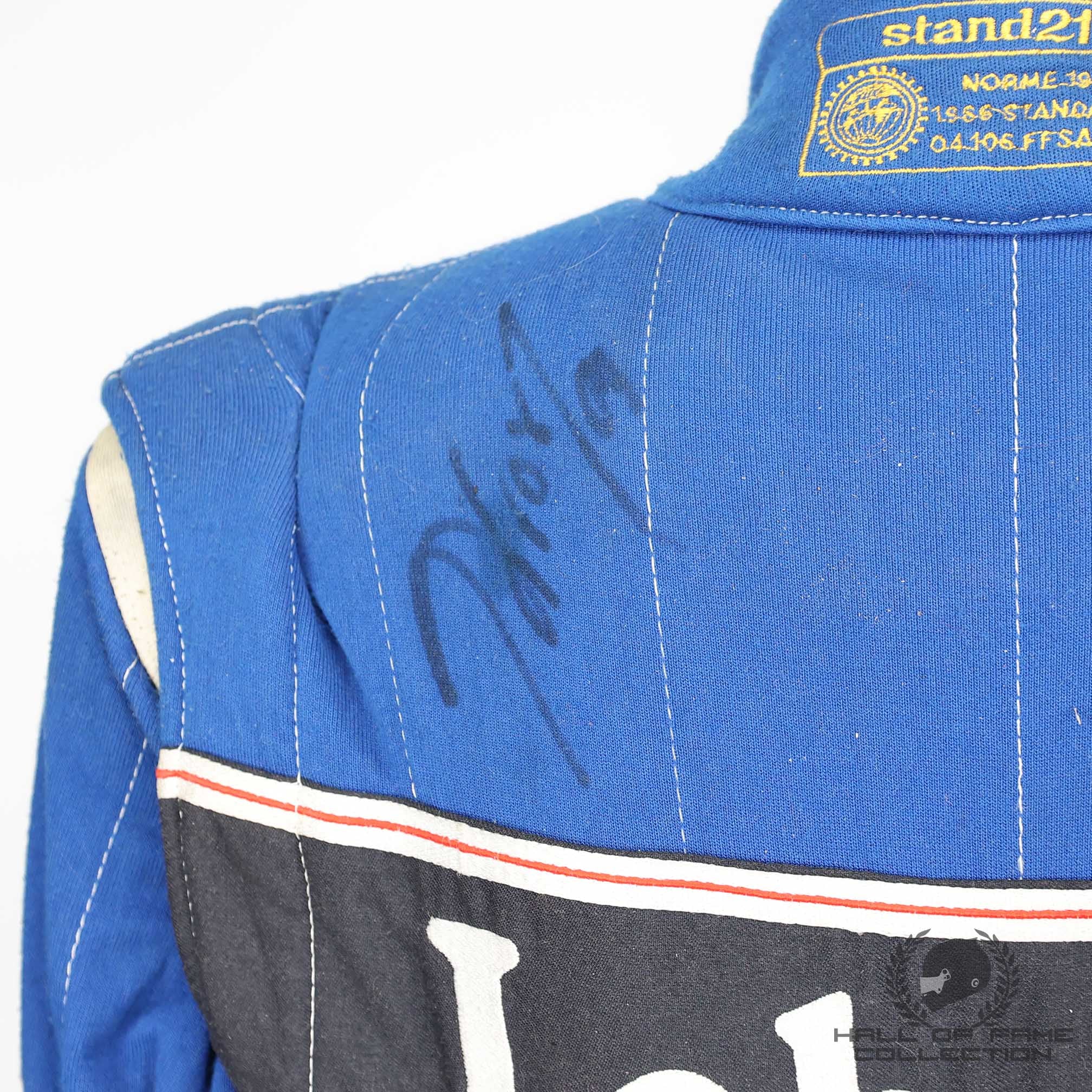 1993 Alain Prost Signed Fourth World Championship / Australian GP / Japan GP Final Podium F1 Suit + Extras