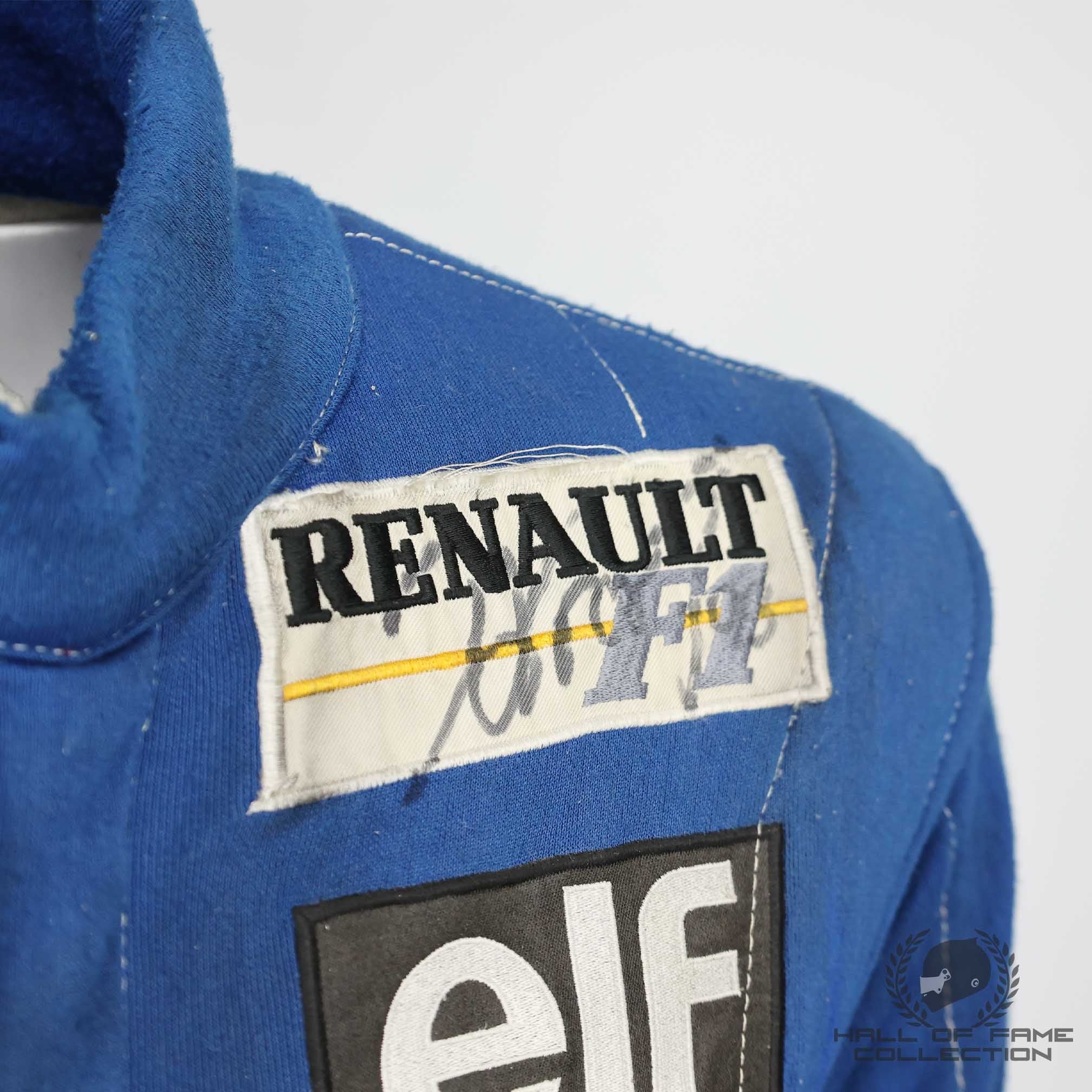 1993 Alain Prost Signed Fourth World Championship / Australian GP / Japan GP Final Podium F1 Suit + Extras