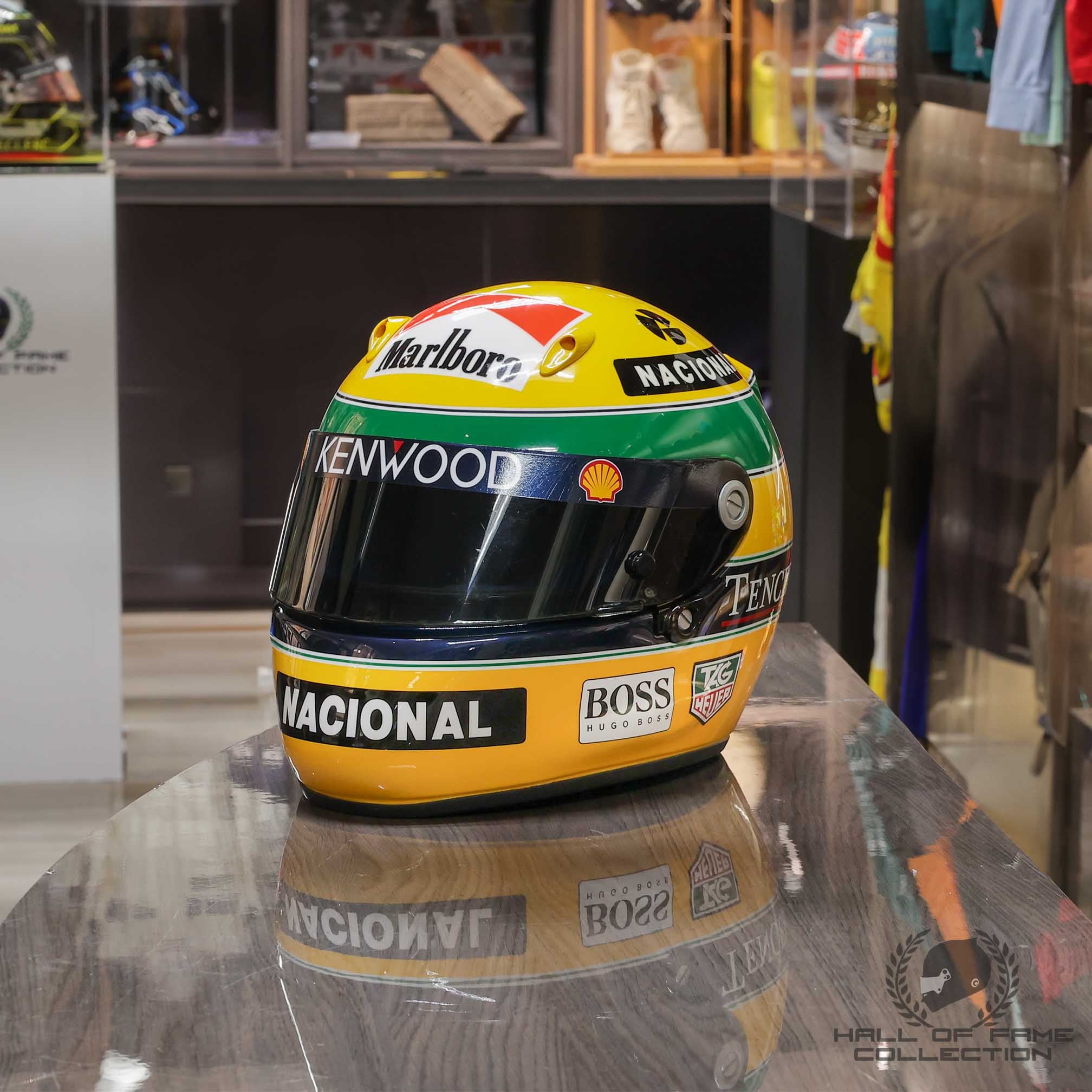 1993 Ayrton Senna Replica McLaren Shoei X4 F1 Helmet