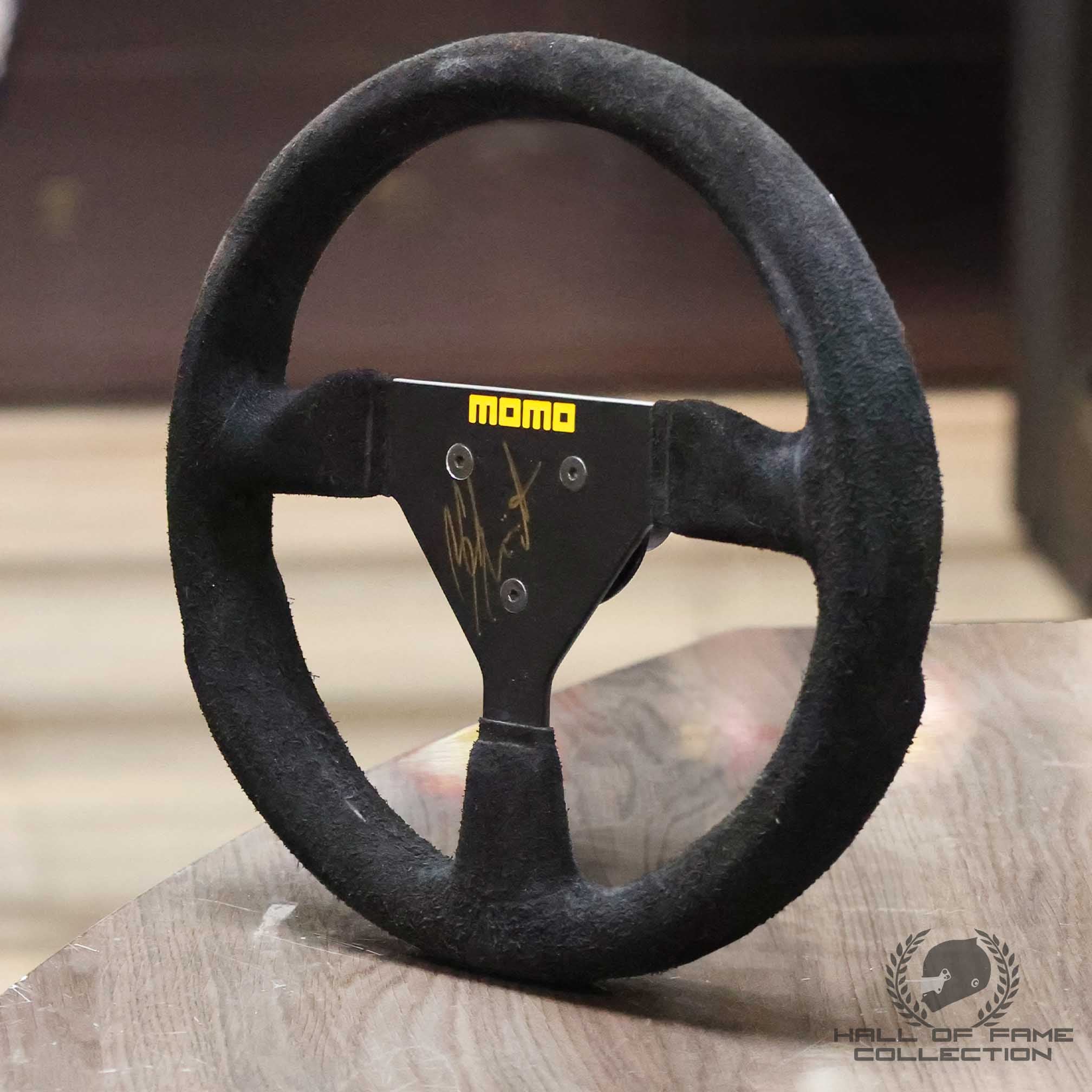 1993 Michael Schumacher Signed Camel Benetton Ford F1 Steering Wheel