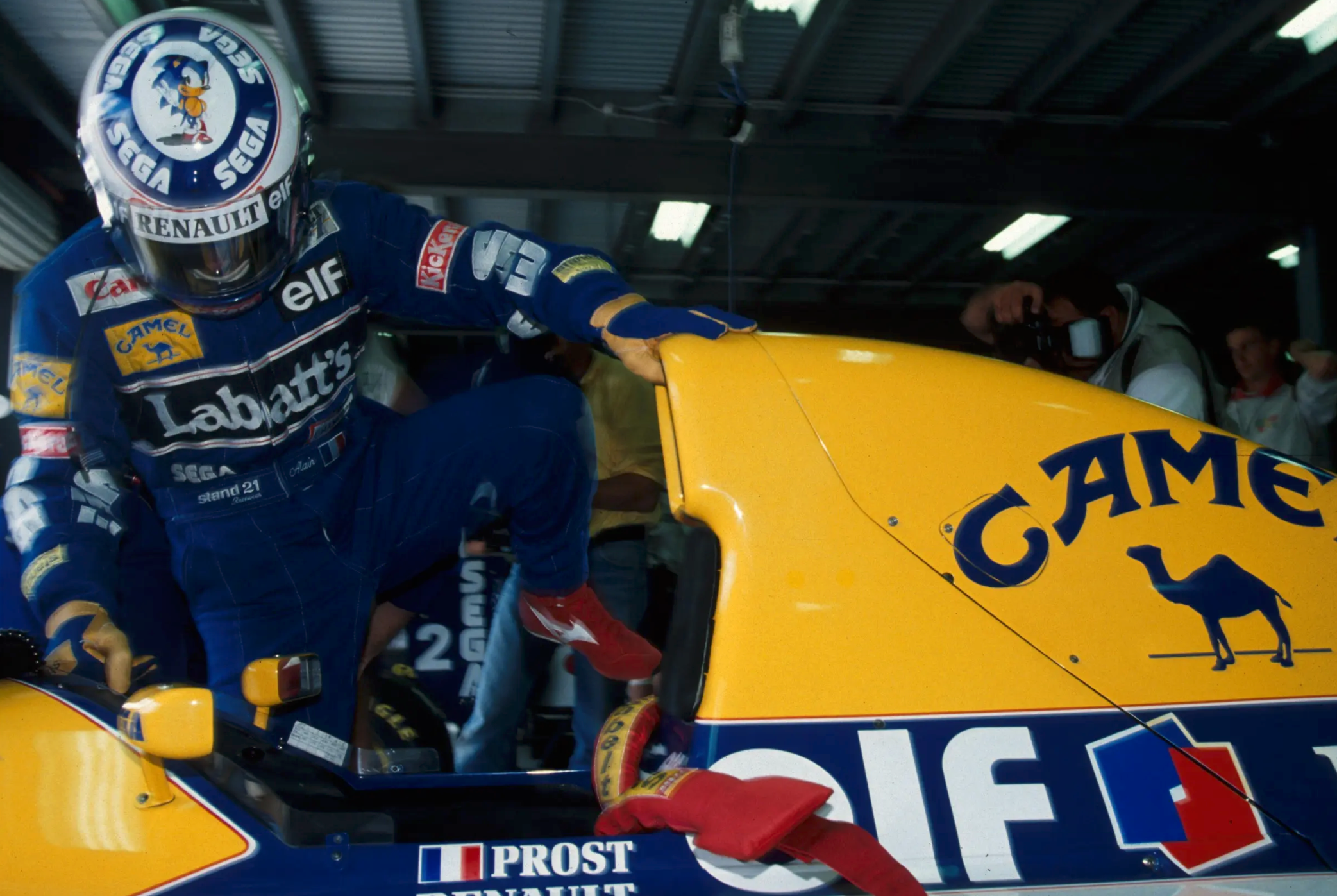 1993 Alain Prost Signed Fourth World Championship / Australian GP / Japan GP Final Podium F1 Suit + Extras