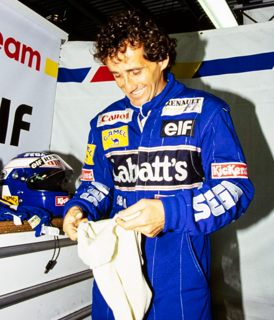 1993 Alain Prost Signed Fourth World Championship / Australian GP / Japan GP Final Podium F1 Suit + Extras