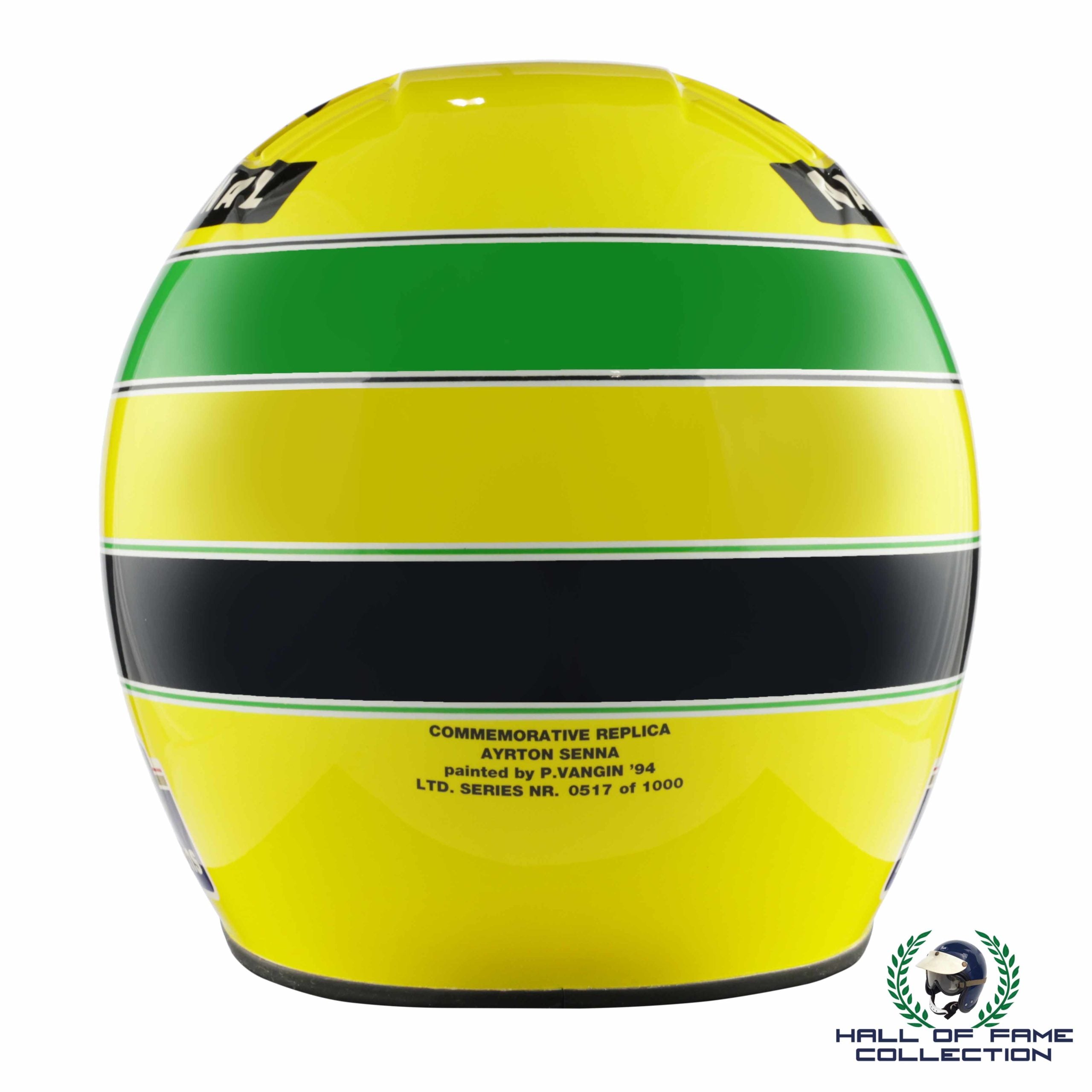 1994 Ayrton Senna Official Bell Limited Series Replica 88 of 1000 Williams F1 Helmet