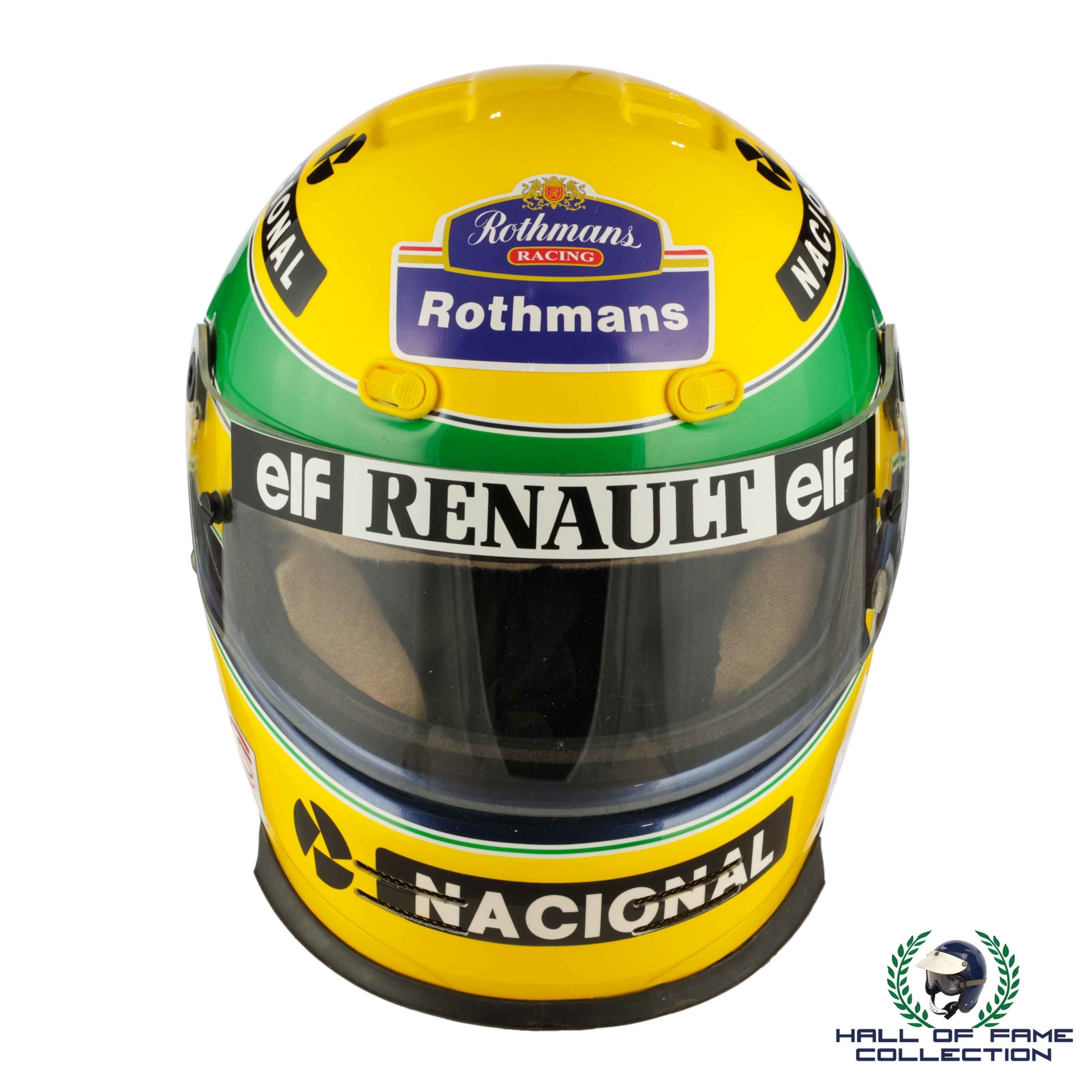 1994 Ayrton Senna Replica Bell M3 Rothmans Williams Renault F1 Helmet