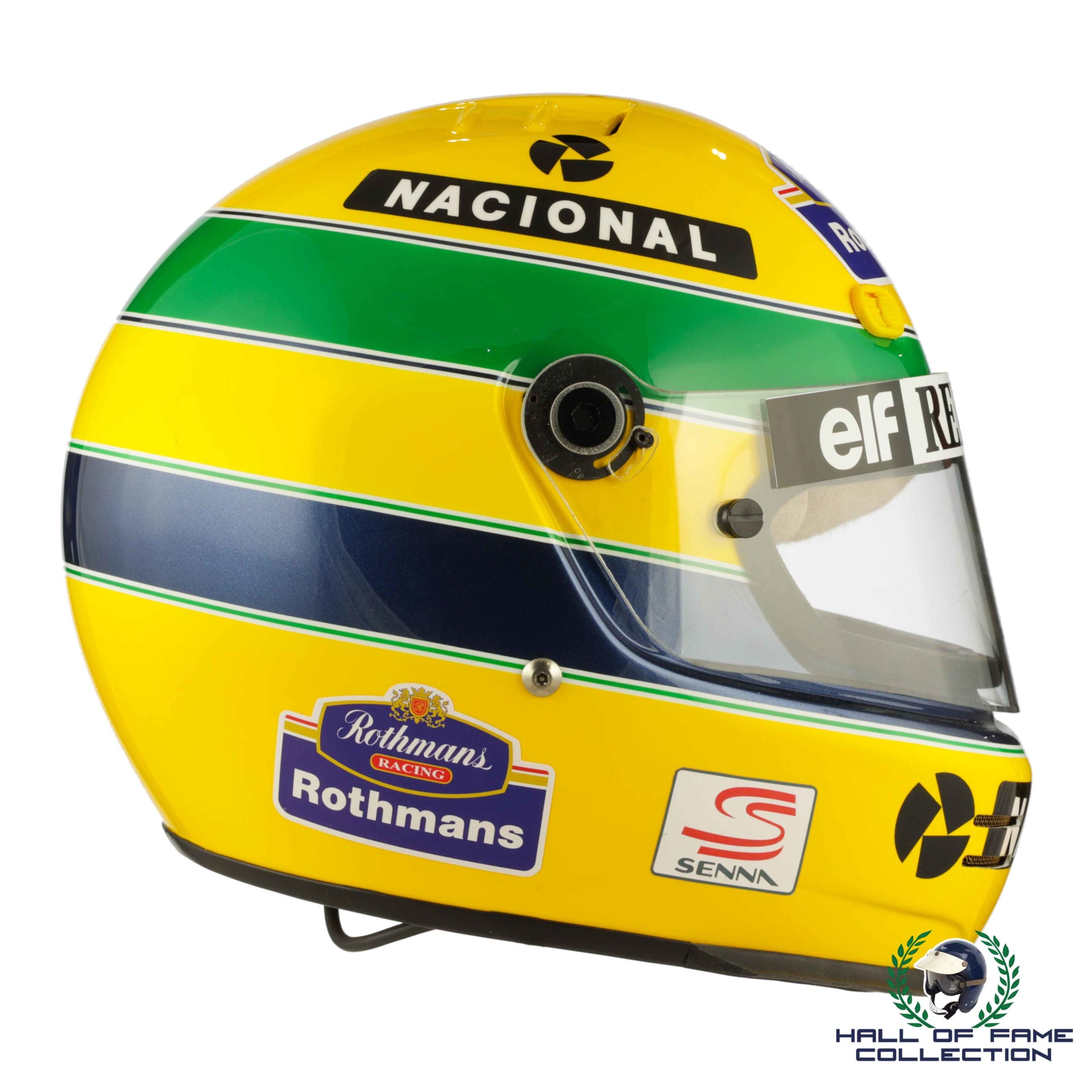 1994 Ayrton Senna Replica Bell M3 Rothmans Williams Renault F1 Helmet