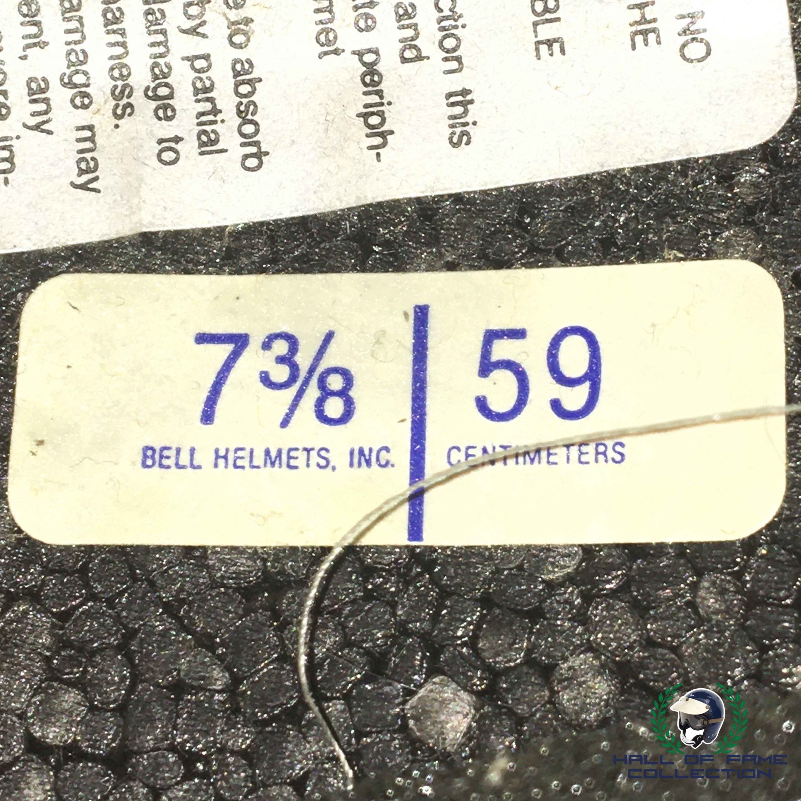 1994 Ayrton Senna Replica Bell M3 Rothmans Williams Renault F1 Helmet