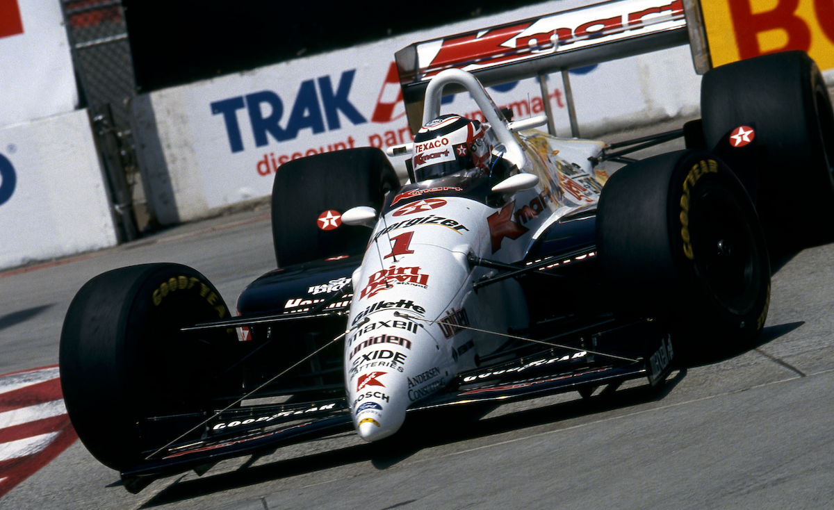 1994 Nigel Mansell Long Beach Grand Prix 2nd Place IndyCar Trophy