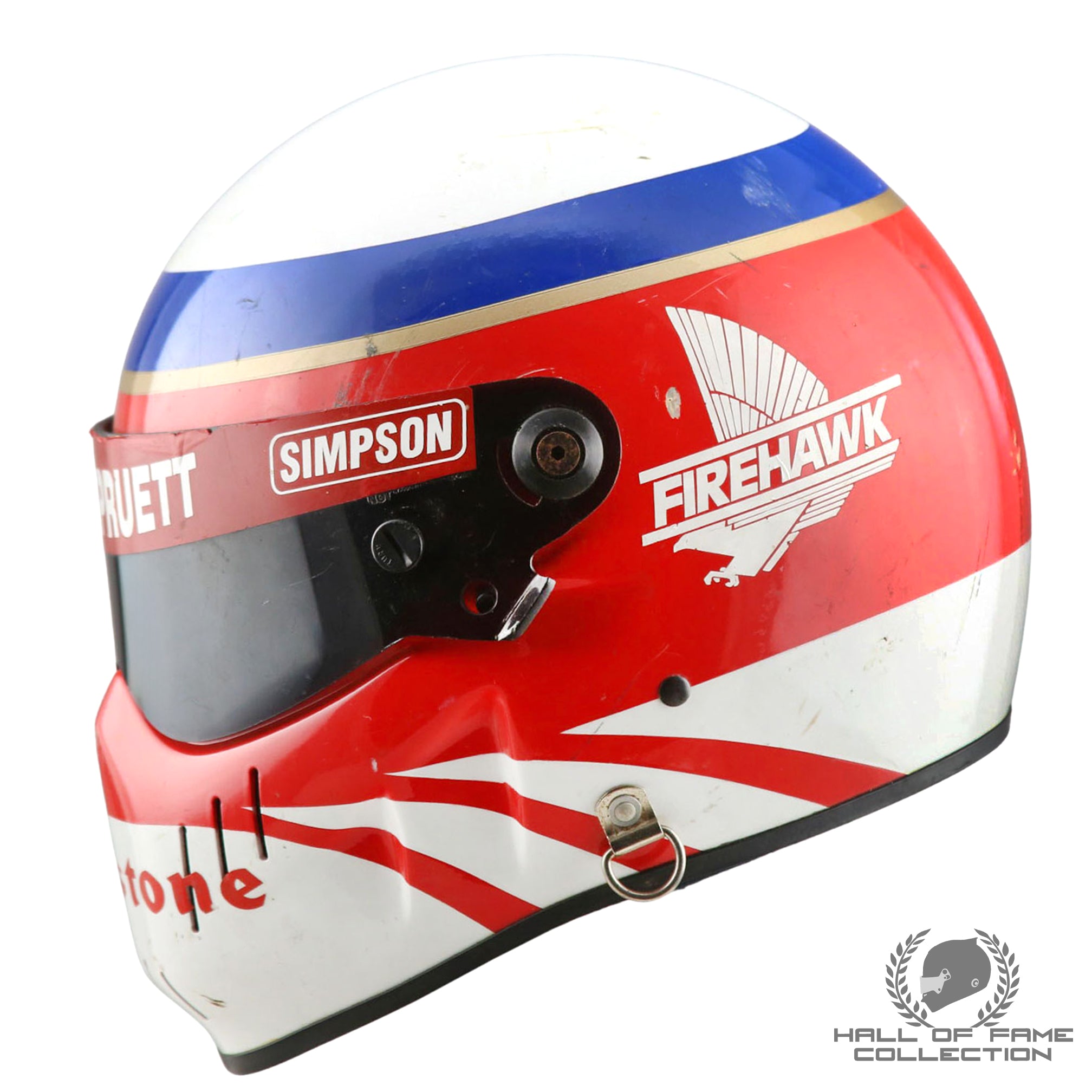 1994 Scott Pruett Original Used Firestone Tire Testing IndyCar Helmet