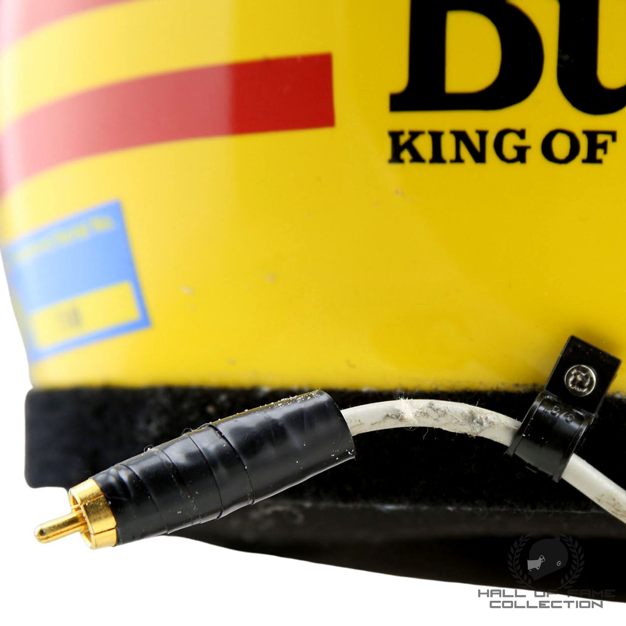 1991 Scott Pruett Signed Race Used Visor on Replica Truesports IndyCar Helmet