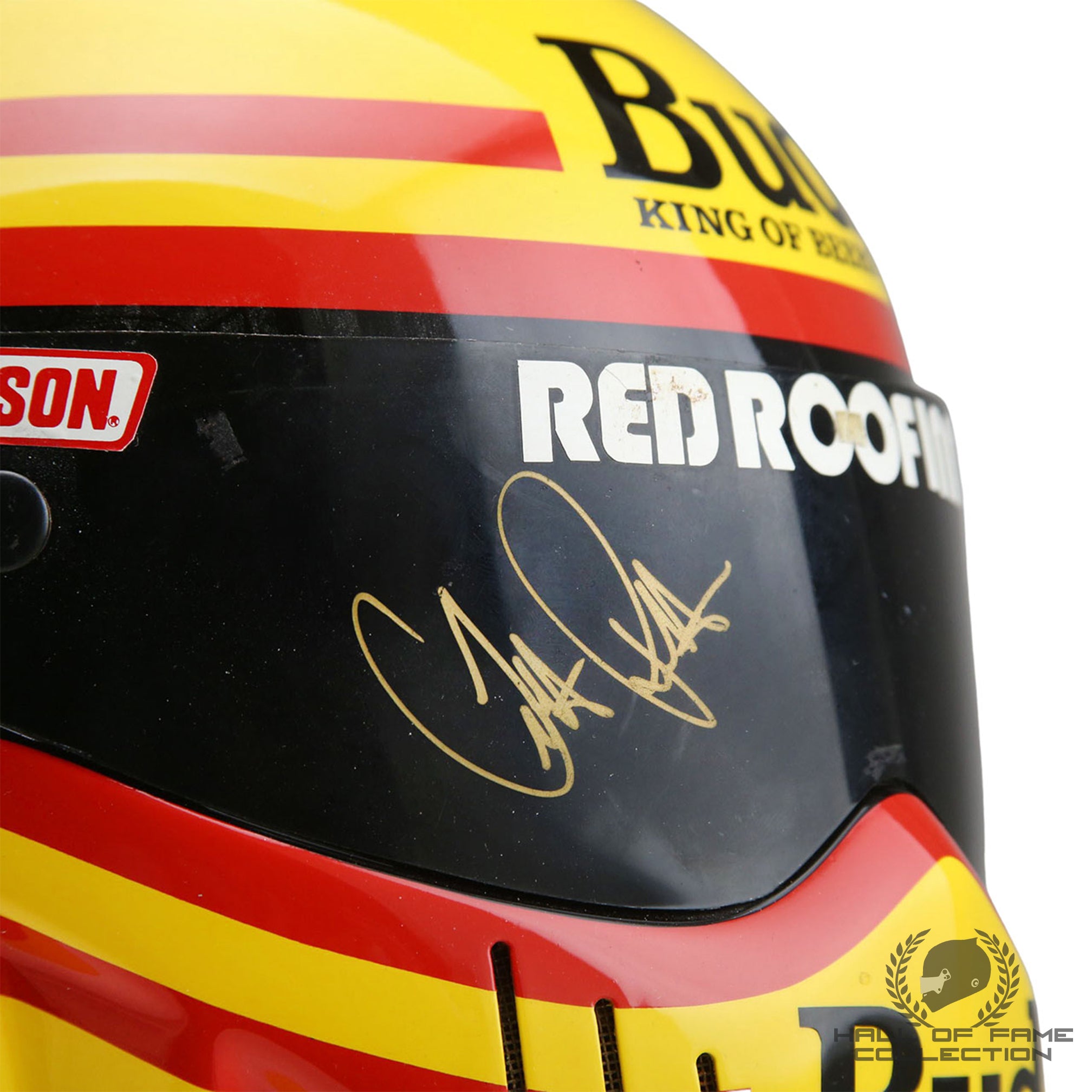 1991 Scott Pruett Signed Race Used Visor on Replica Truesports IndyCar Helmet