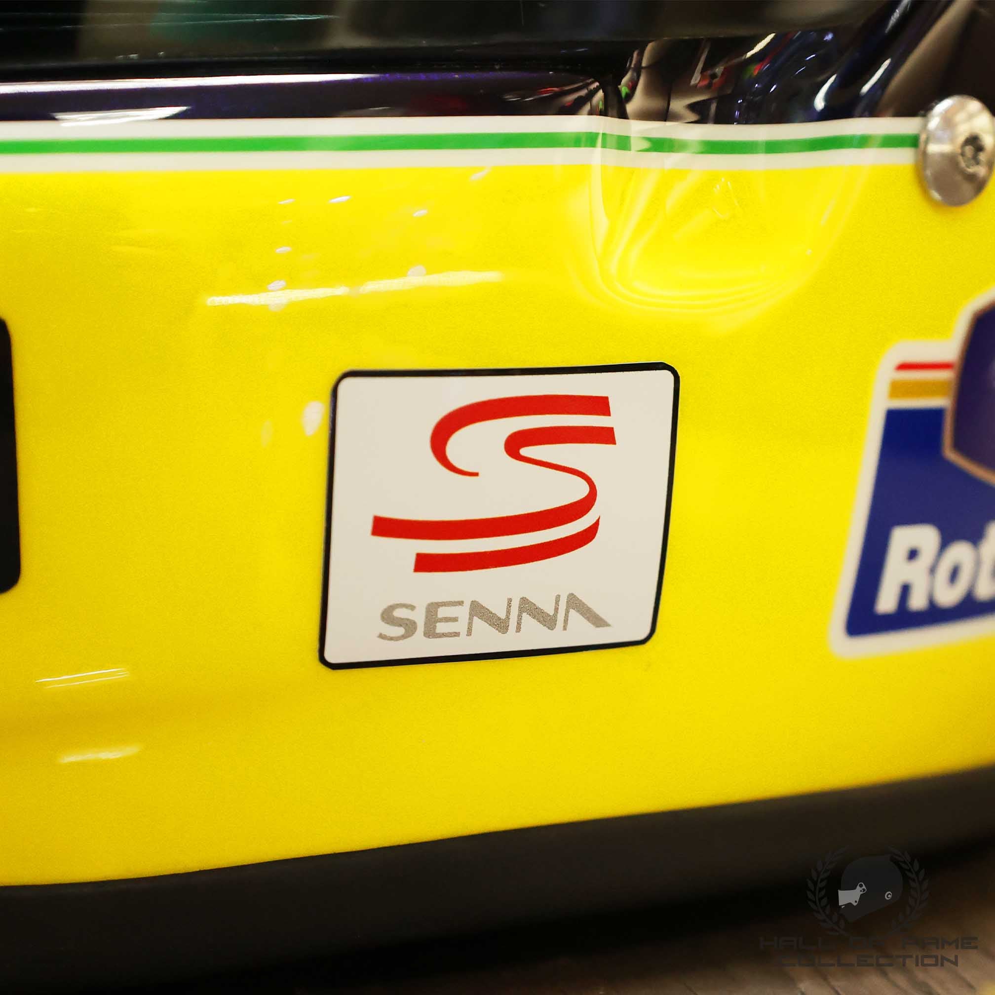 1994 Ayrton Senna Replica Bell Rothmans Williams Renault F1 Helmet