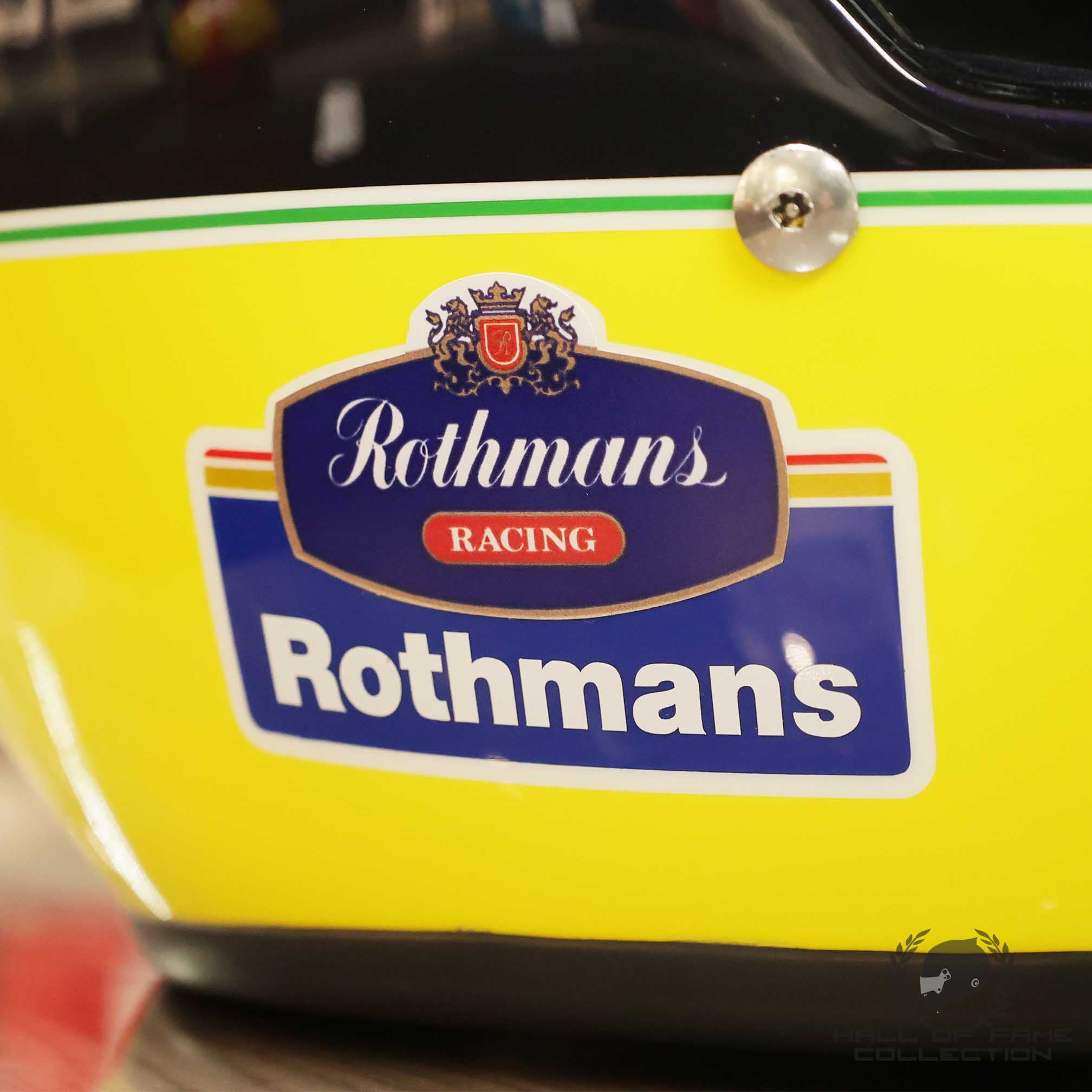 1994 Ayrton Senna Replica Bell Rothmans Williams Renault F1 Helmet