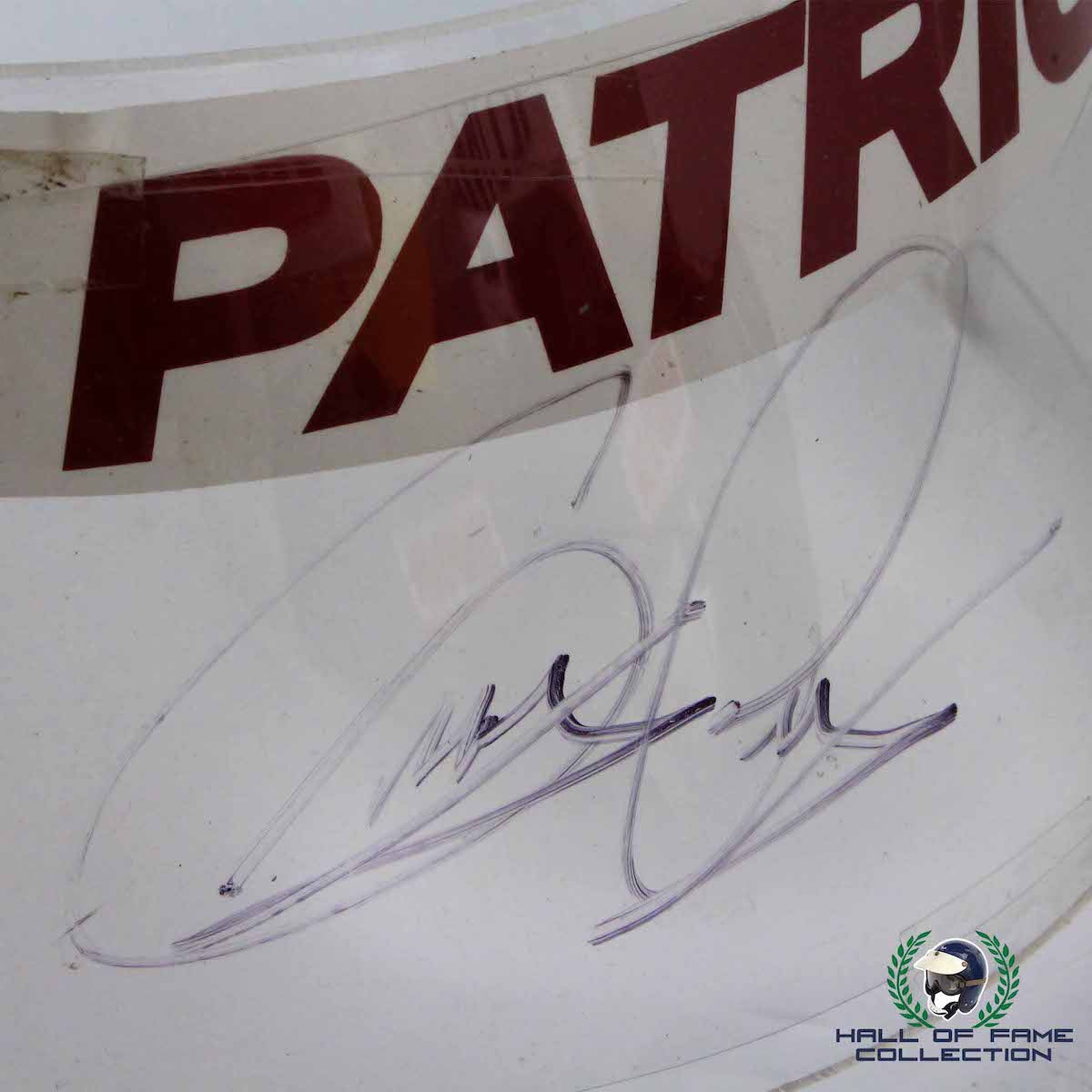 1995 Scott Pruett Signed Race Used Patrick Racing IndyCar Visor