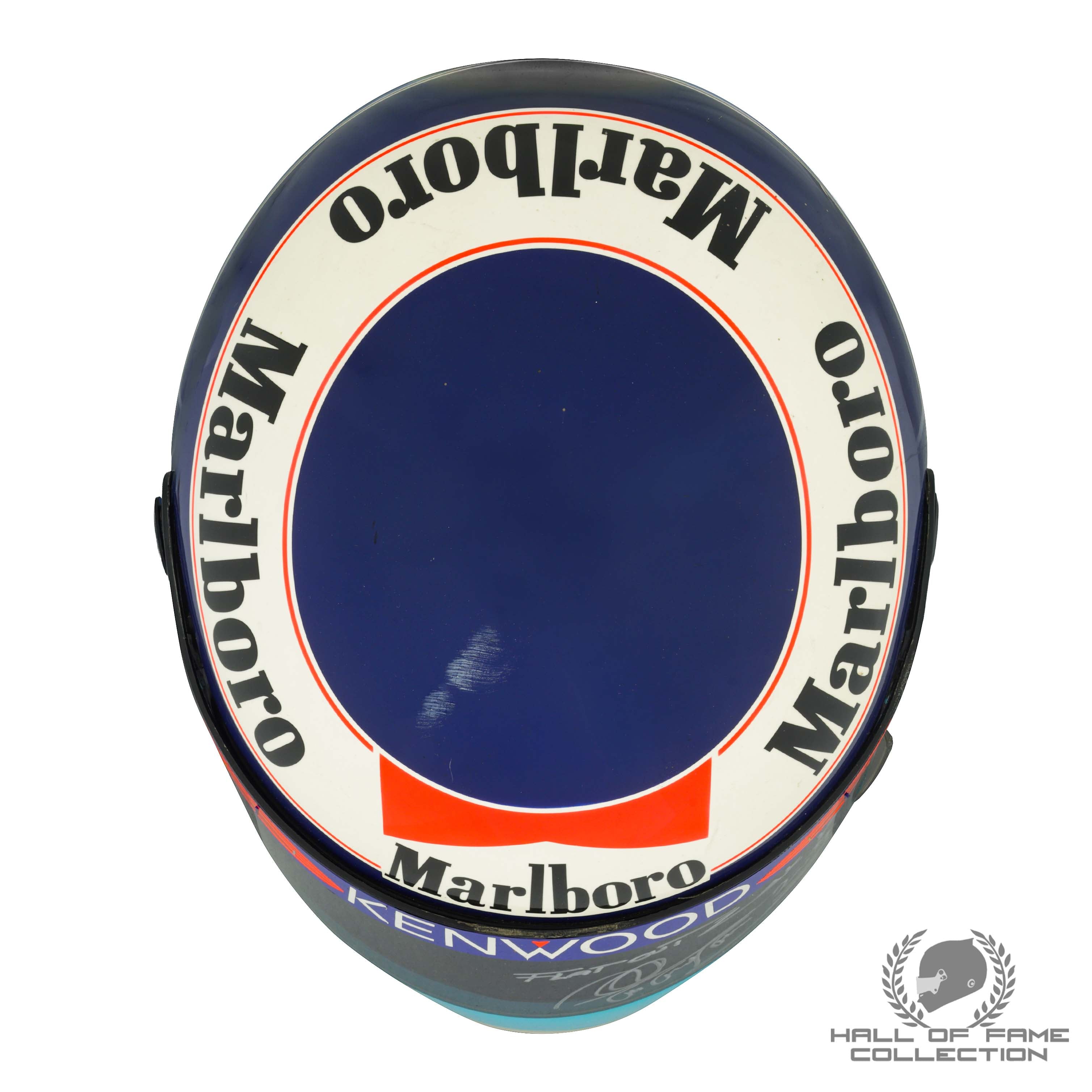 1995 Mika Hakkinen Signed Marlboro McLaren Mercedes F1 Helmet