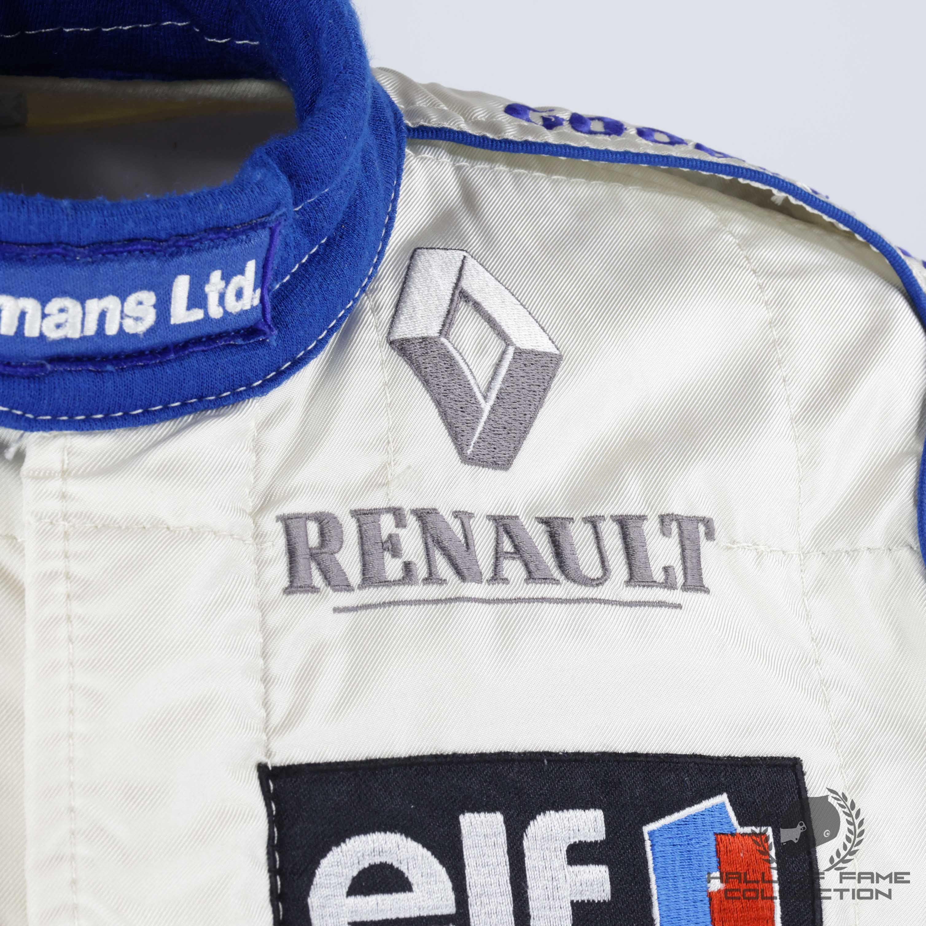1995 Damon Hill Original Rothmans Williams F1 Suit
