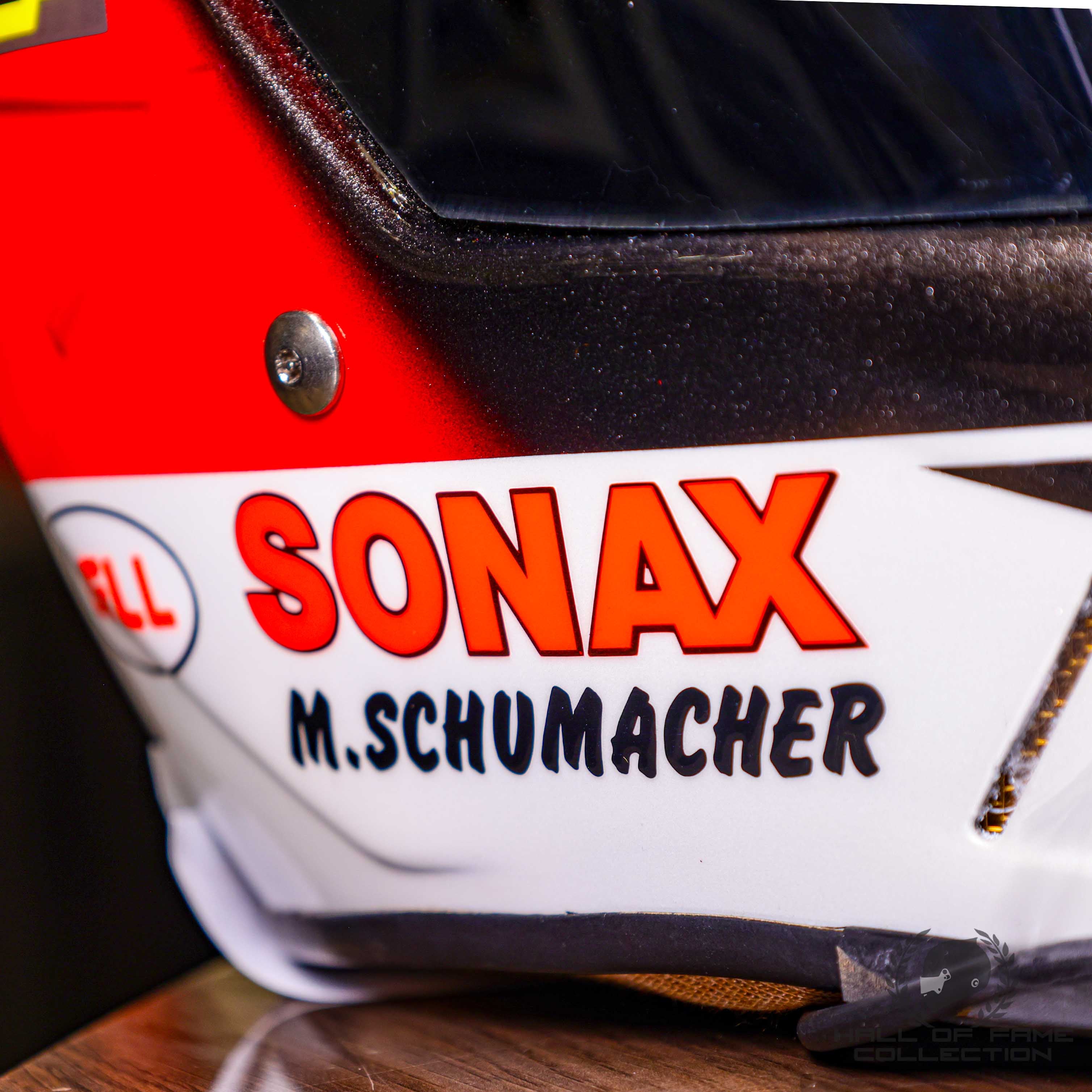 1995 Michael Schumacher 2nd World Championship Benetton Renault Replica F1 Helmet