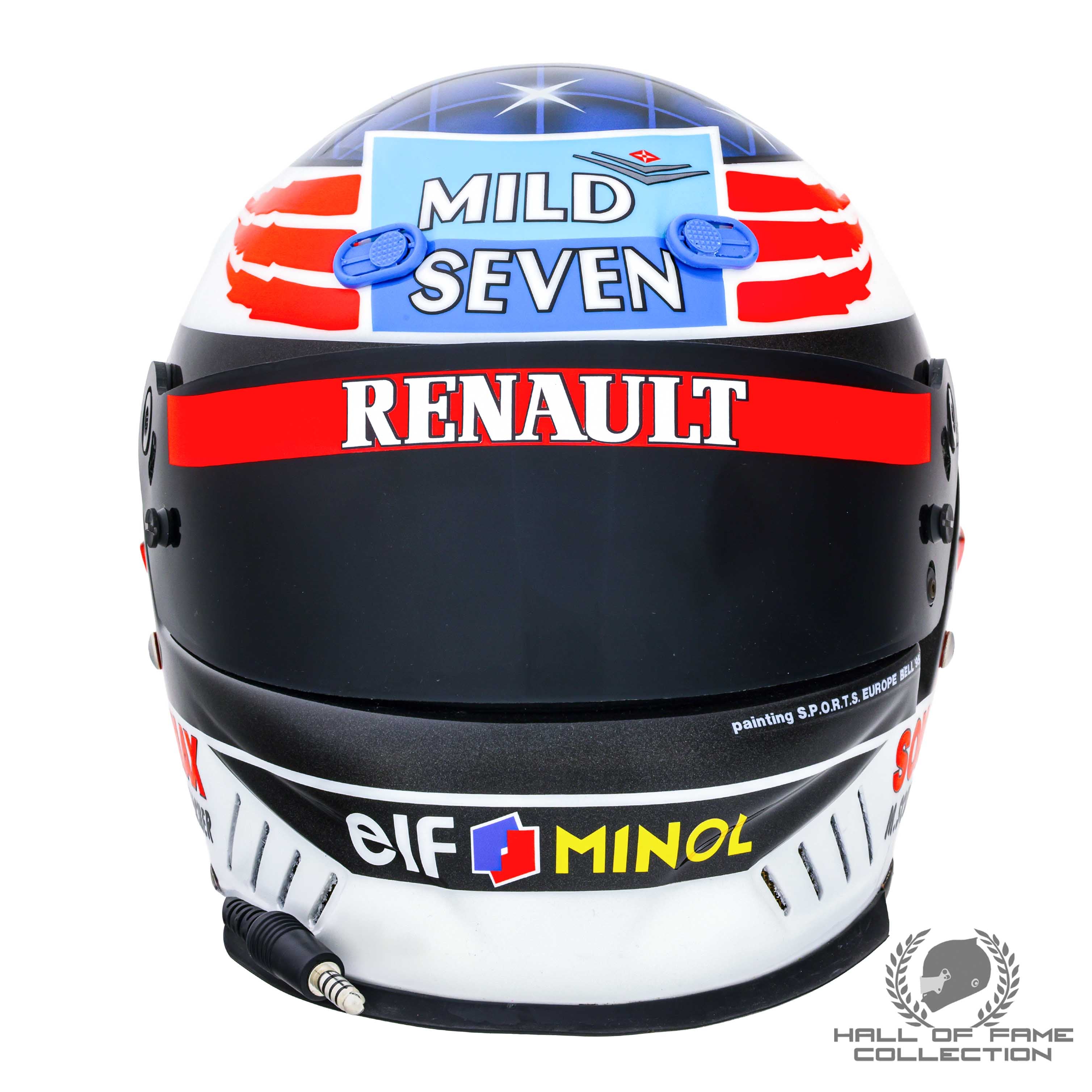 1995 Michael Schumacher 2nd World Championship Benetton Renault Replica F1 Helmet