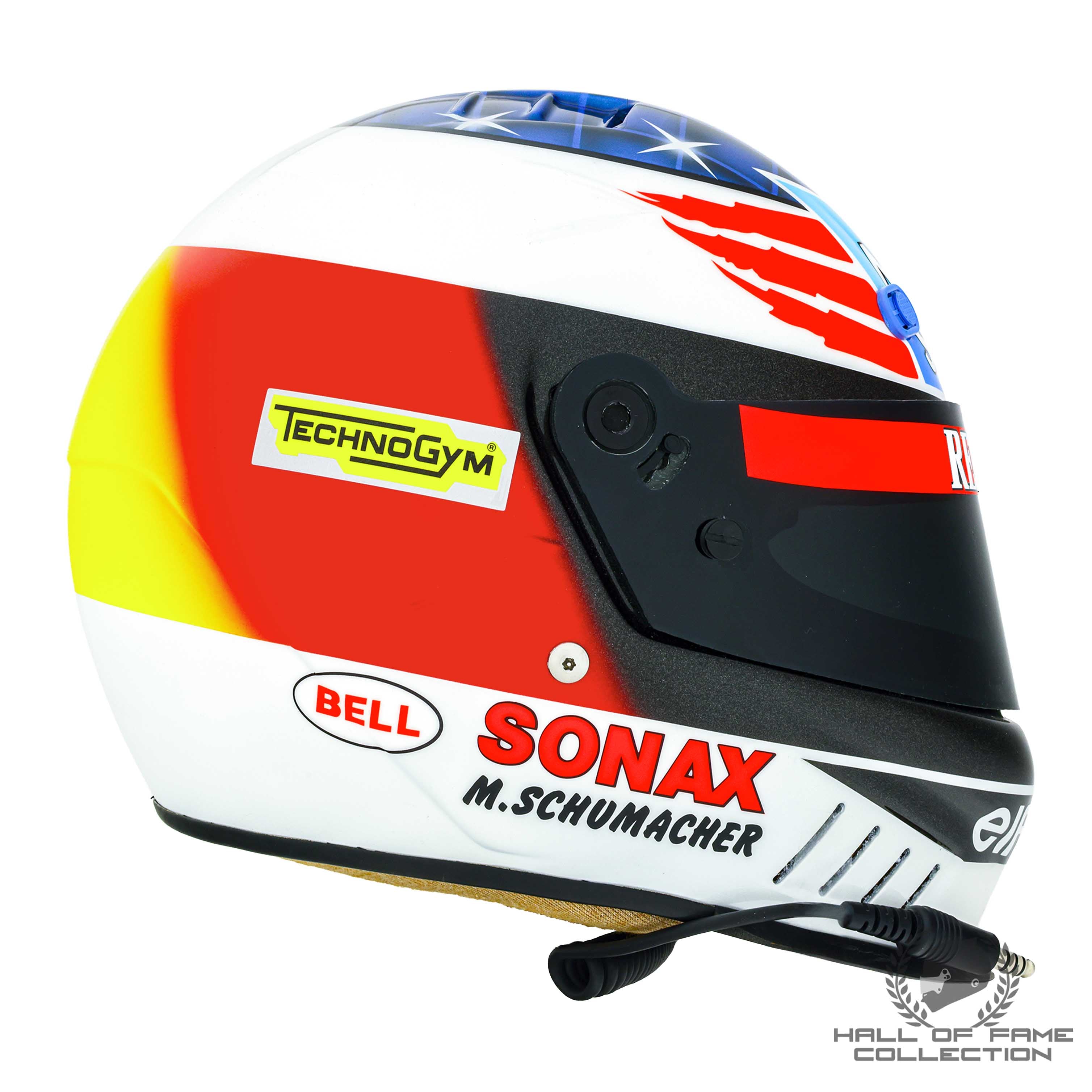 1995 Michael Schumacher 2nd World Championship Benetton Renault Replica F1 Helmet