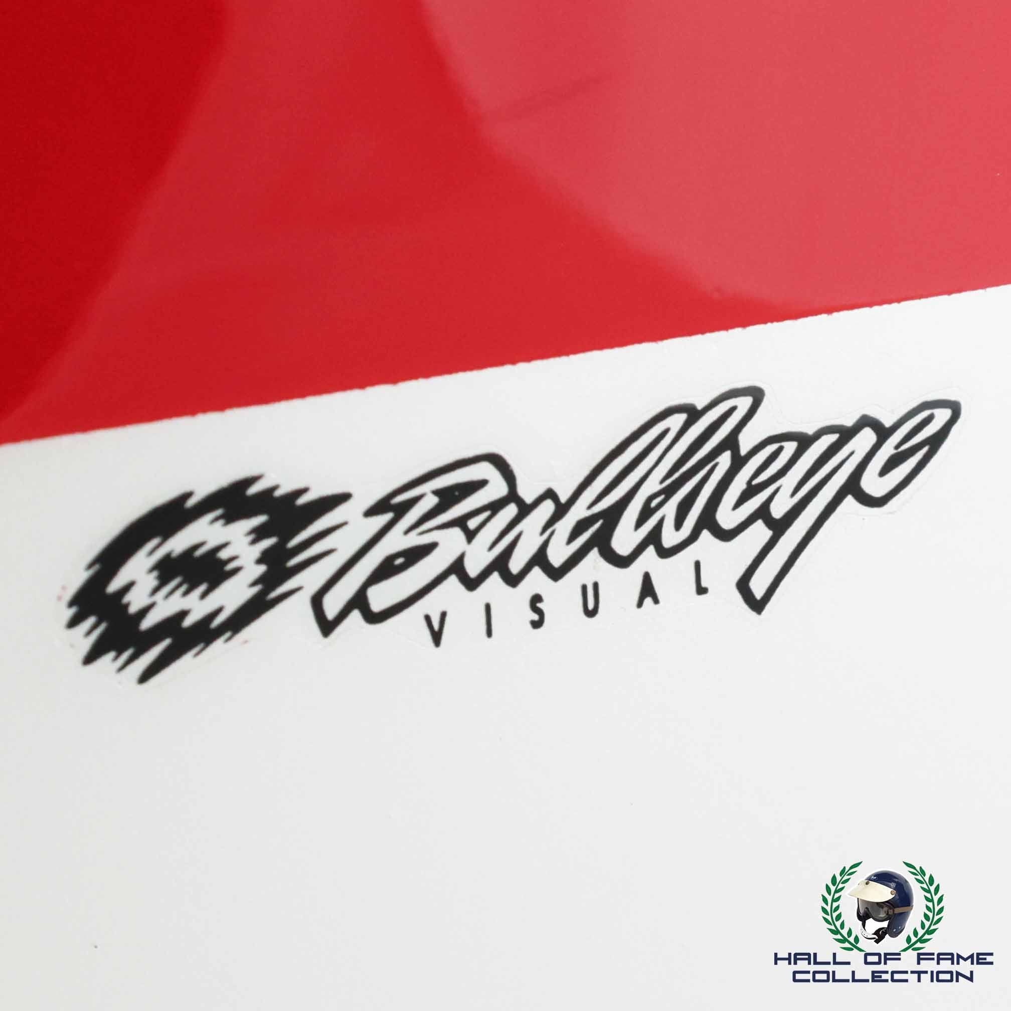 1995 Adrian Fernandez Signed Replica Galles Racing Simpson IndyCar Helmet