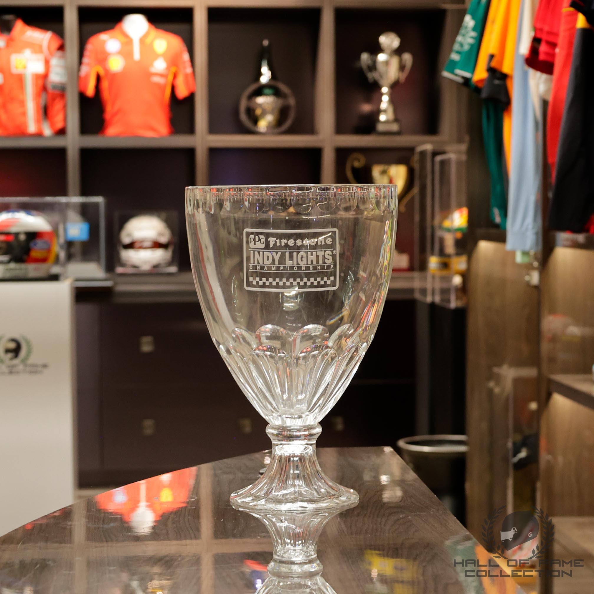 1996 David Empringham Championship Season Winning Indy Lights Trophy